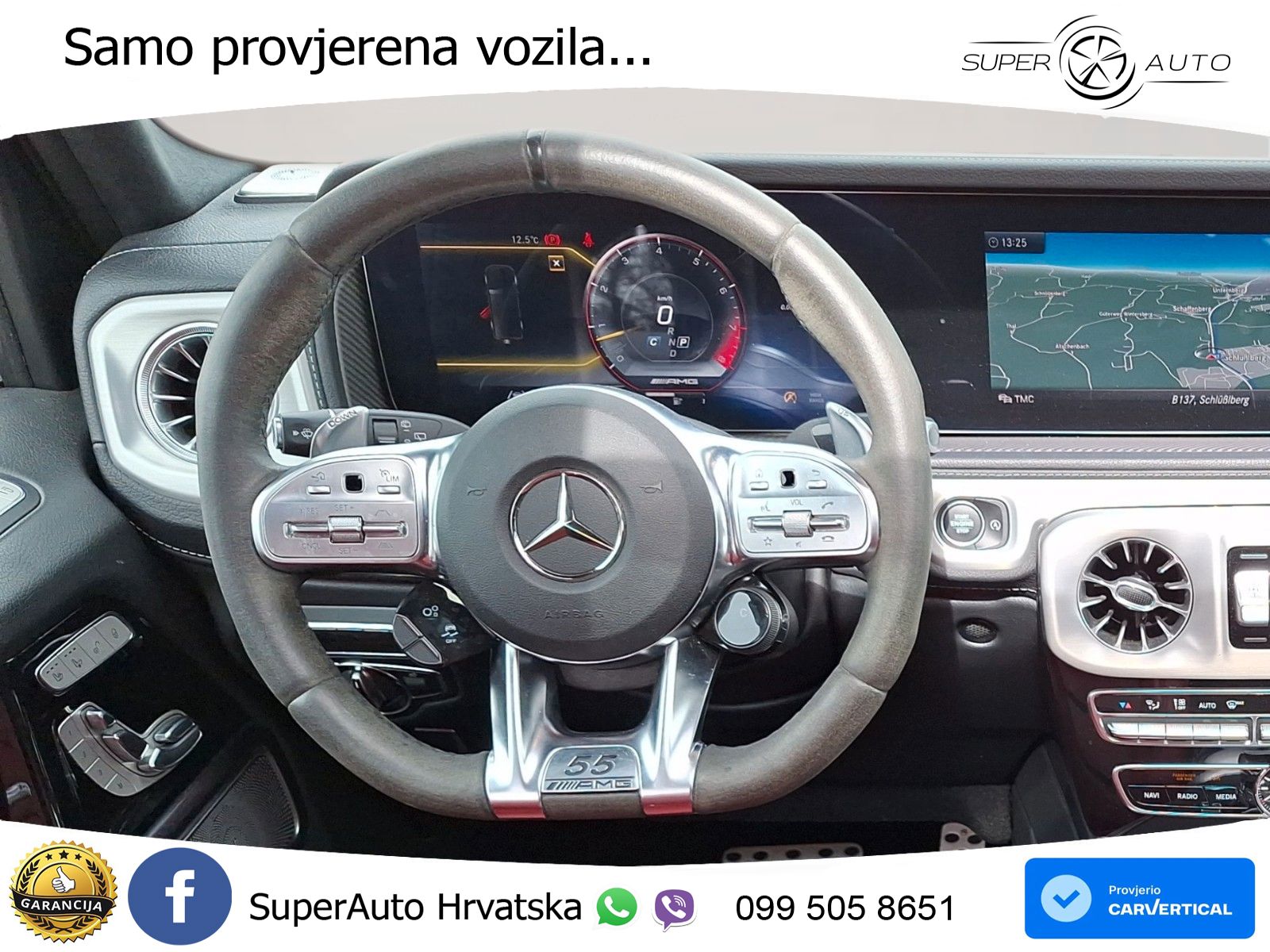 Mercedes AMG G 63 Long V8 (585 KS) 4MATIC 9G-TRONIC AMG SPEEDSHIFT PLUS Brabus LED+GR SJED+ACC