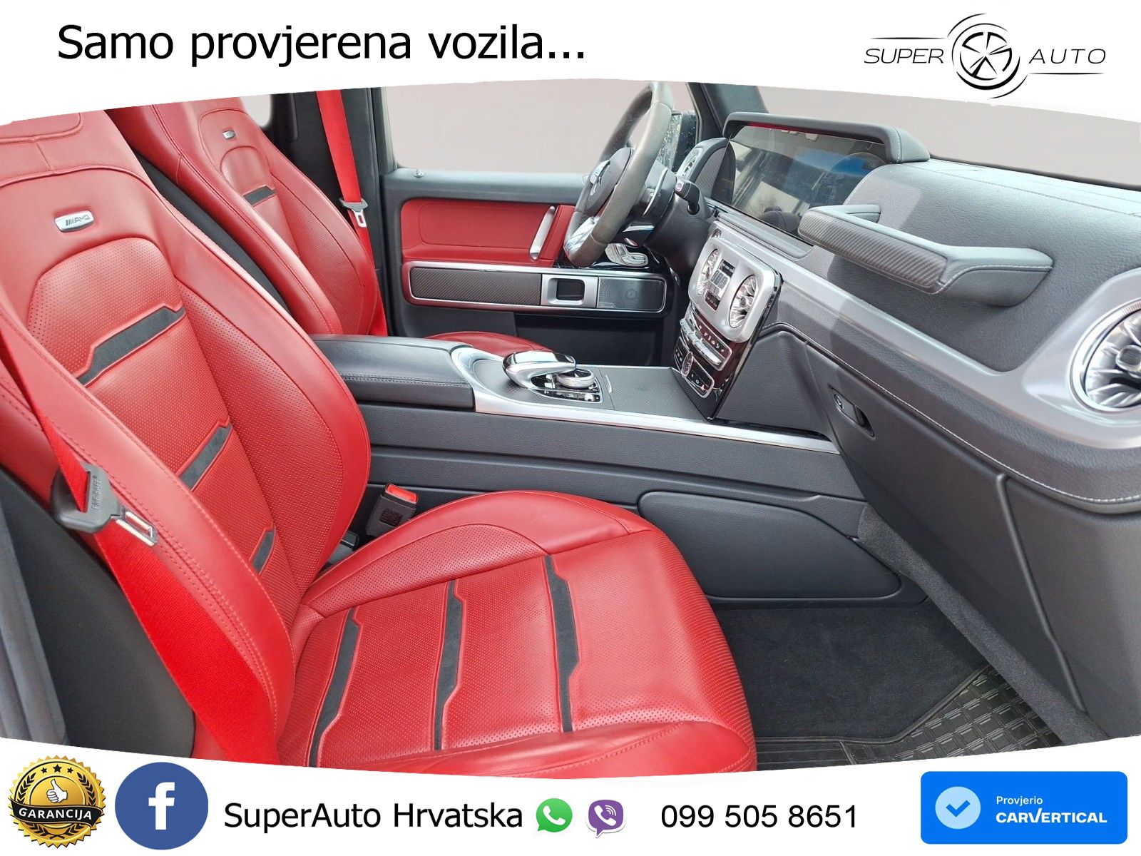 Mercedes AMG G 63 Long V8 (585 KS) 4MATIC 9G-TRONIC AMG SPEEDSHIFT PLUS Brabus LED+GR SJED+ACC