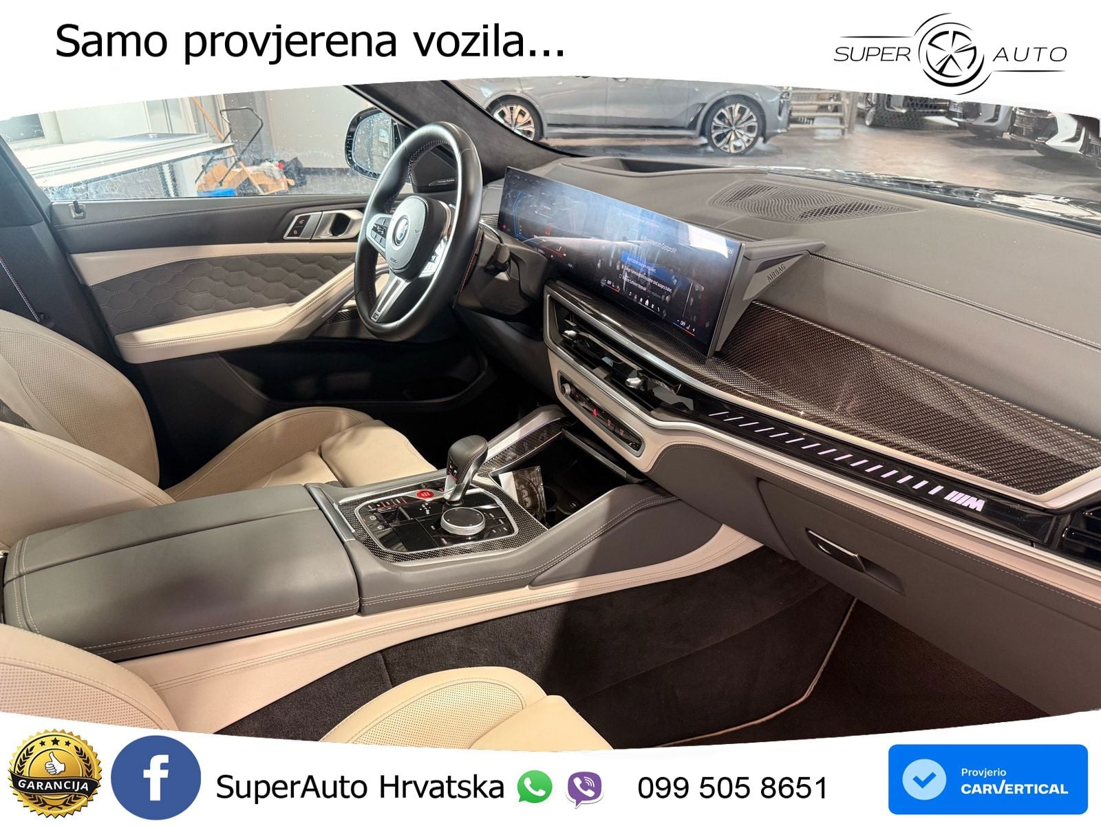 BMW X6 M Competition 4.4 V8 (625 KS) xDrive Steptronic ZRAČNI+ACC+GR SJED+KAM+PANO