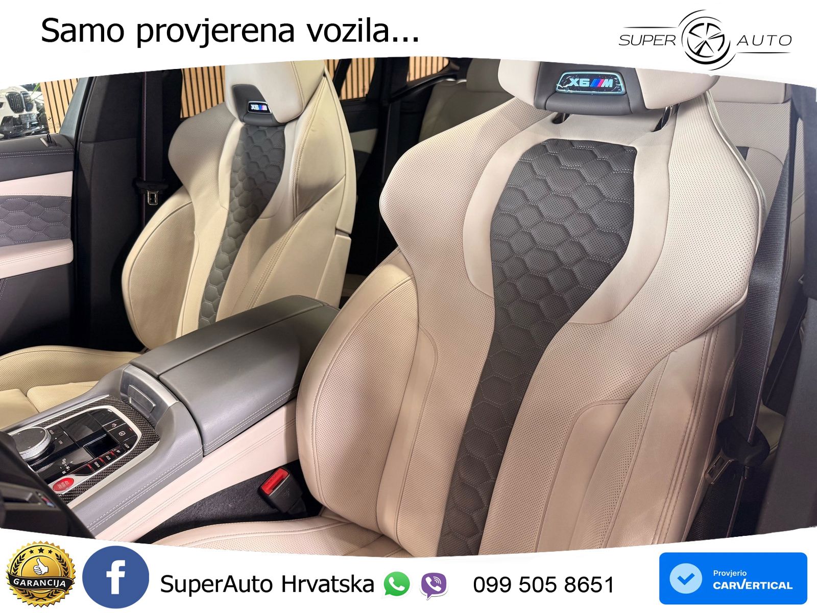 BMW X6 M Competition 4.4 V8 (625 KS) xDrive Steptronic ZRAČNI+ACC+GR SJED+KAM+PANO