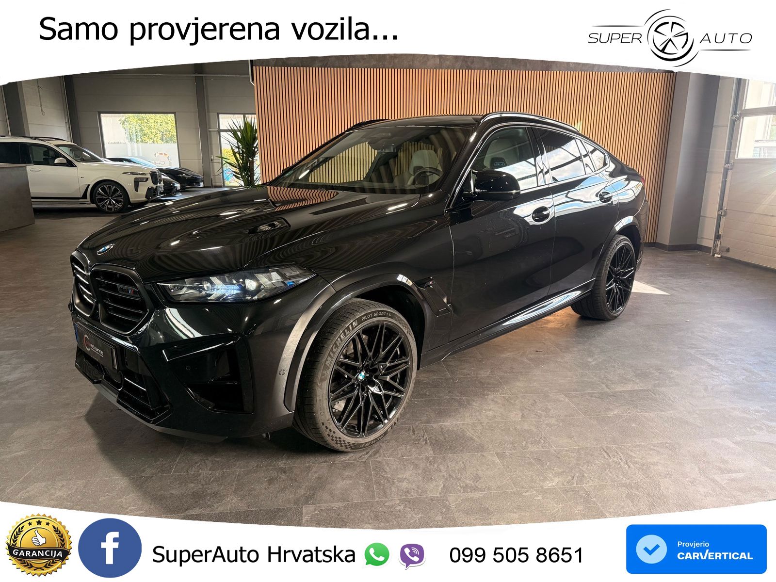 BMW X6 M Competition 4.4 V8 (625 KS) xDrive Steptronic ZRAČNI+ACC+GR SJED+KAM+PANO