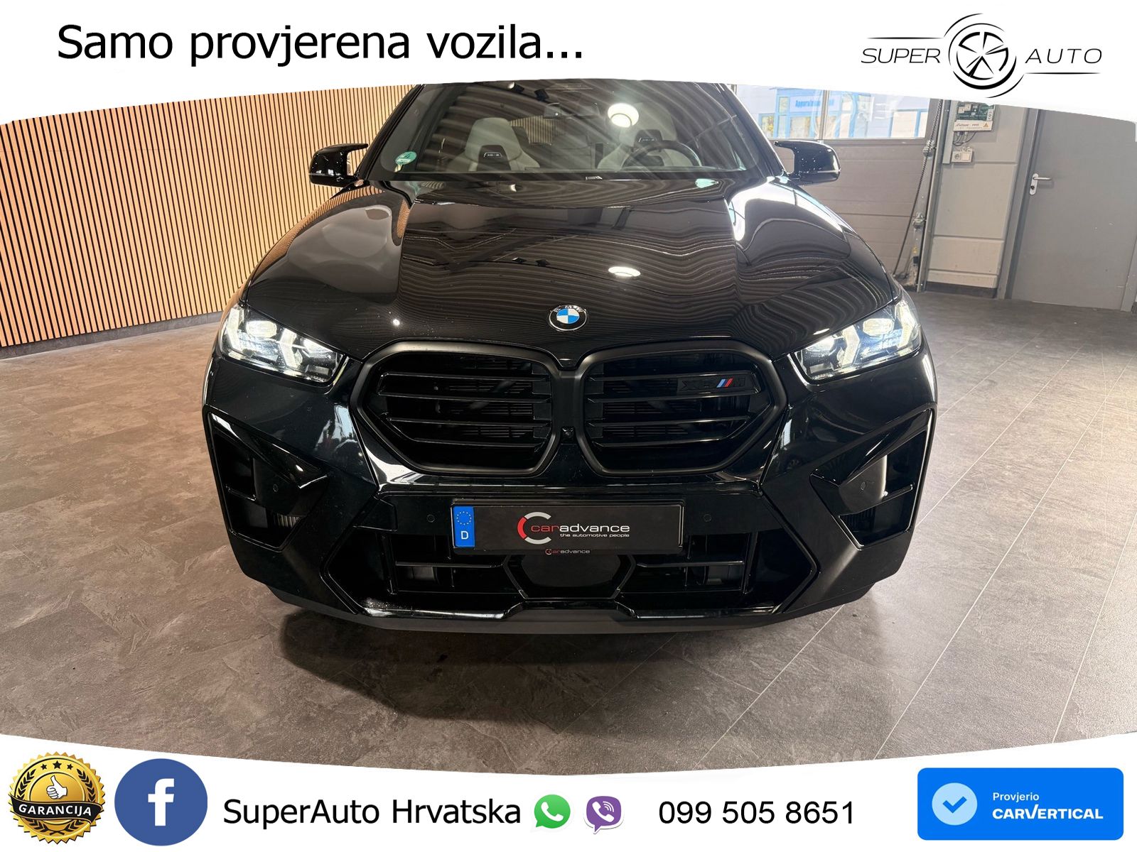BMW X6 M Competition 4.4 V8 (625 KS) xDrive Steptronic ZRAČNI+ACC+GR SJED+KAM+PANO