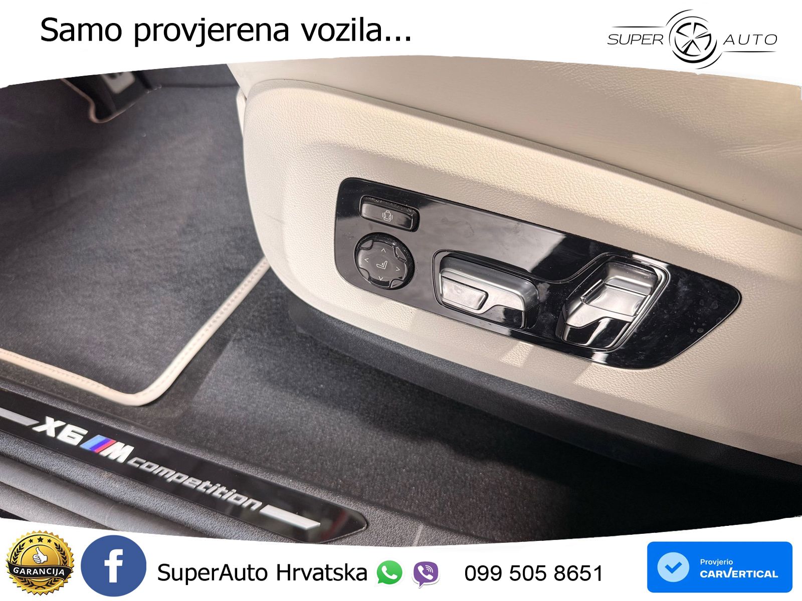 BMW X6 M Competition 4.4 V8 (625 KS) xDrive Steptronic ZRAČNI+ACC+GR SJED+KAM+PANO