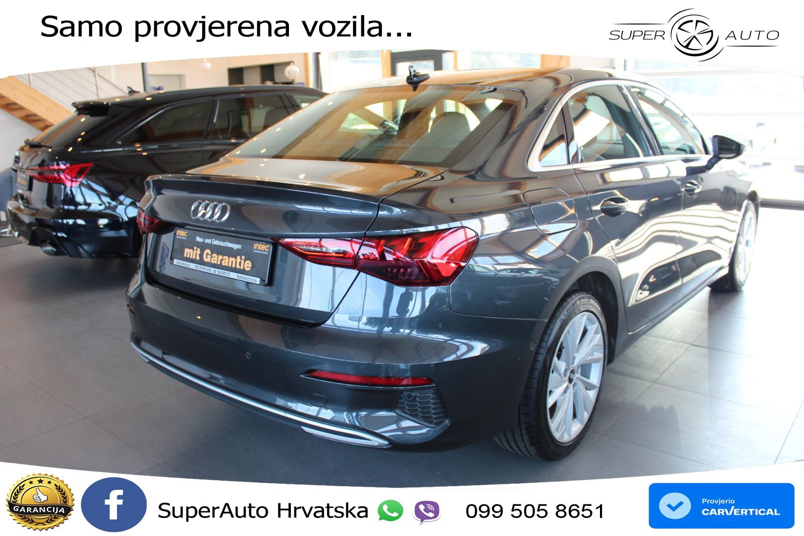 Audi A3 Limuzina 35 TFSI (150 KS) S tronic advanced LED+ACC