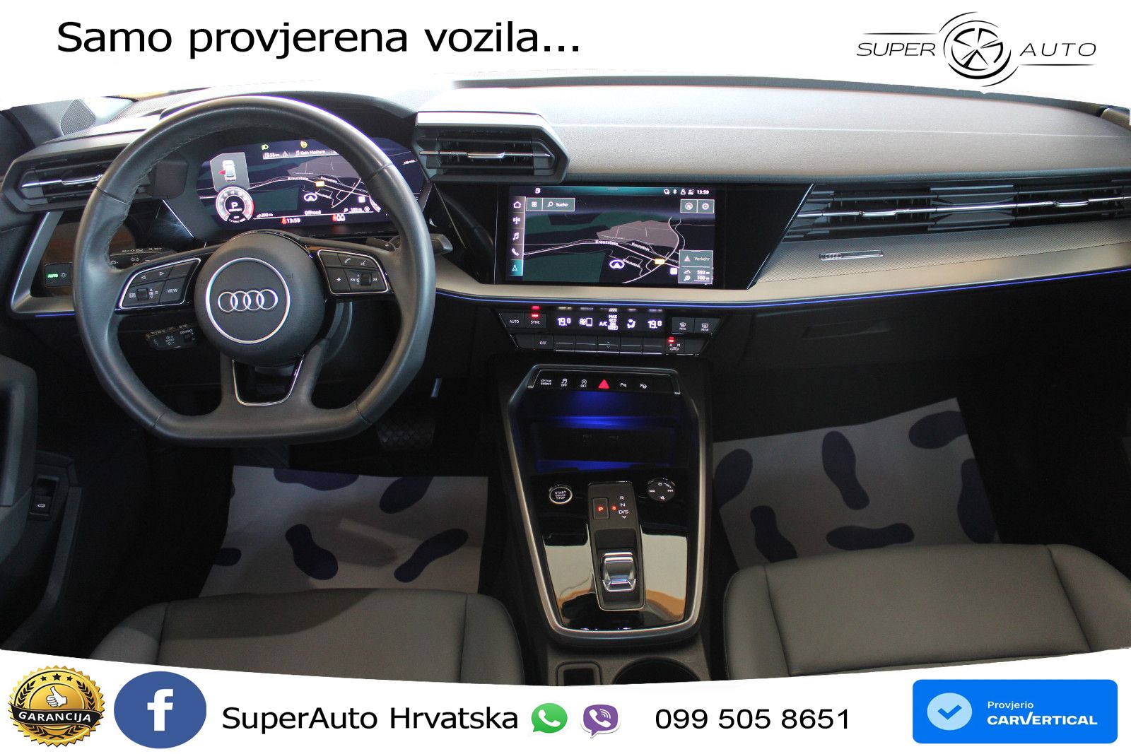 Audi A3 Limuzina 35 TFSI (150 KS) S tronic advanced LED+ACC