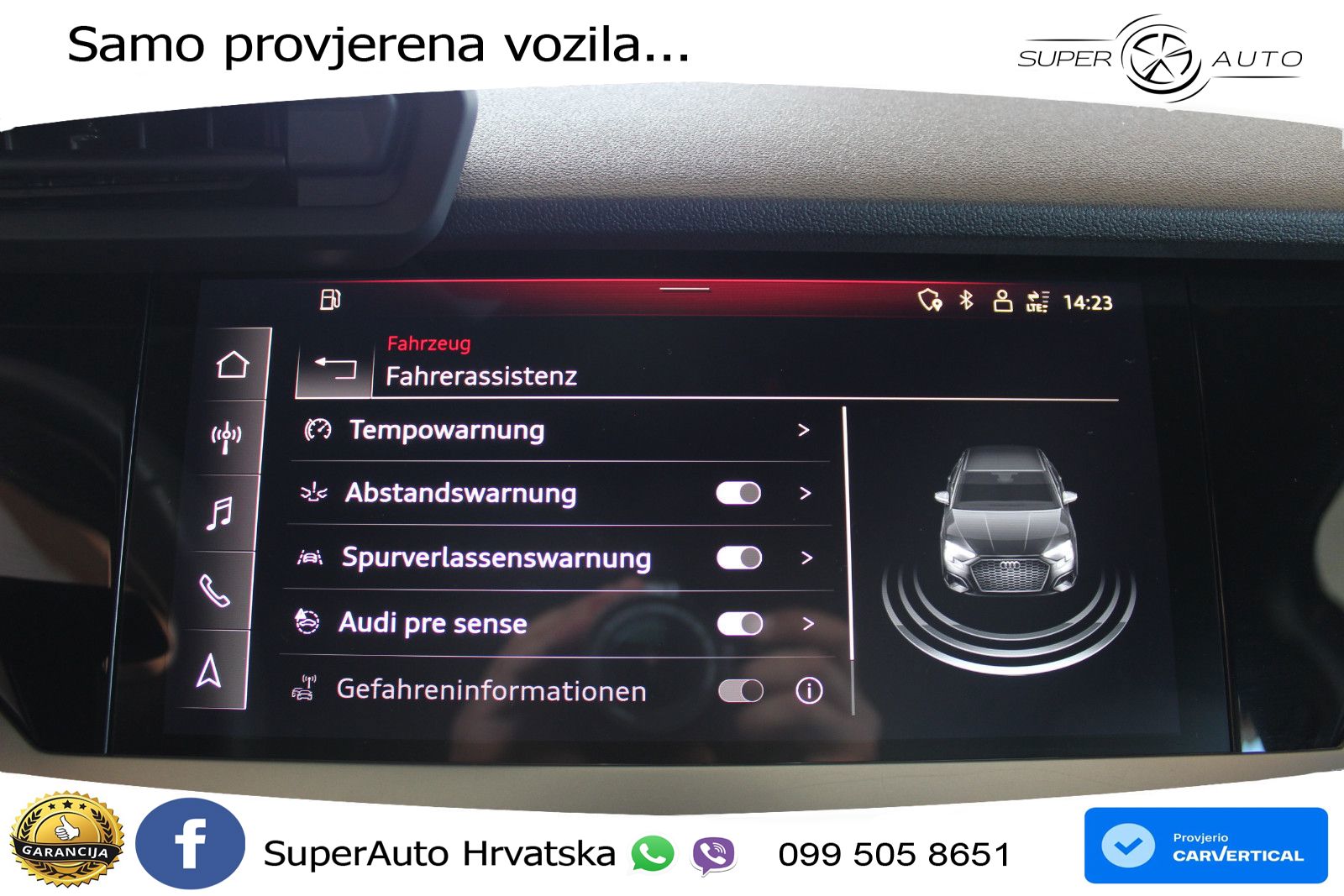 Audi A3 Limuzina 35 TFSI (150 KS) S tronic advanced LED+ACC