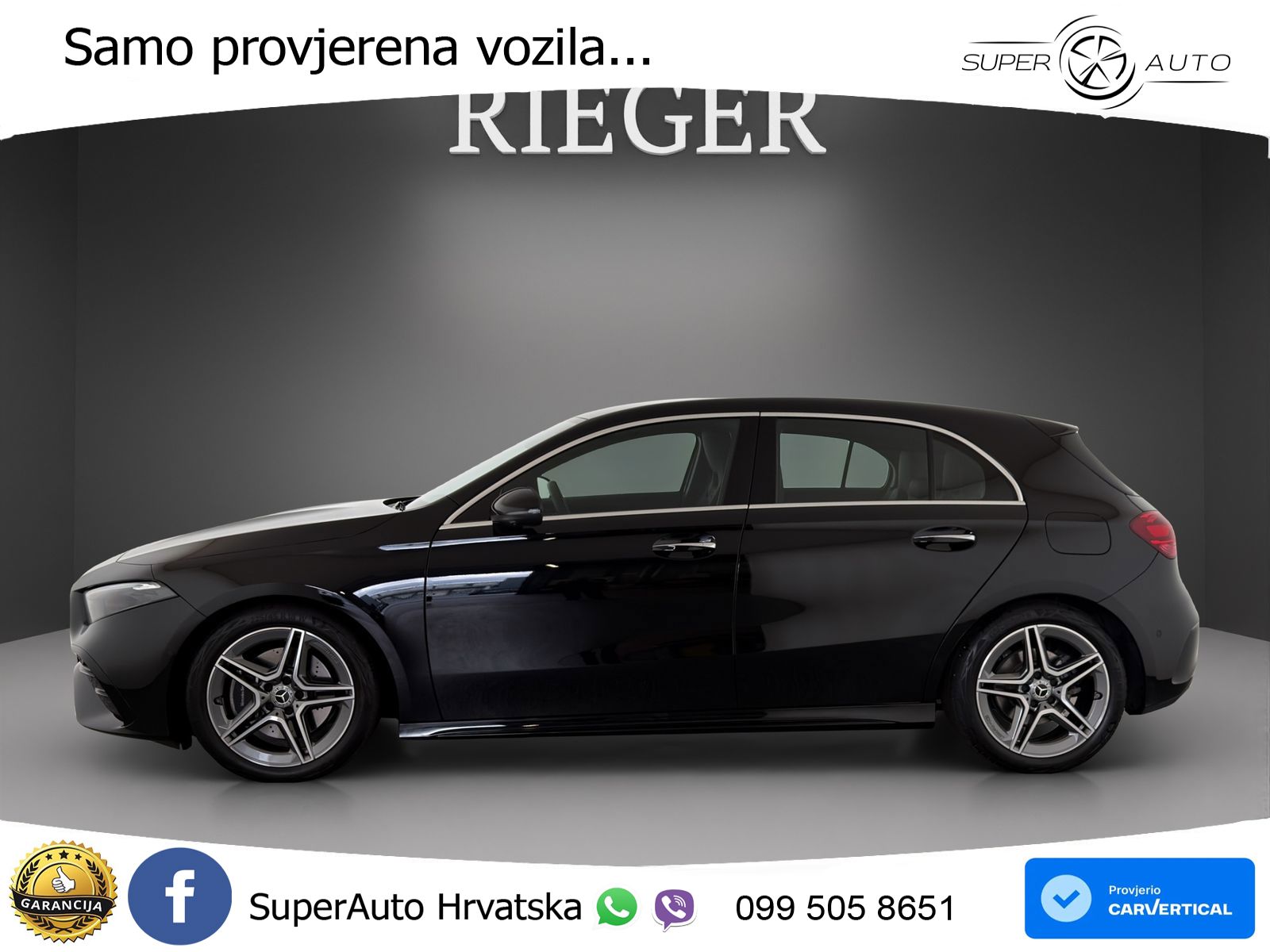 Mercedes-Benz A 220d 8G-DCT AMG LED+GR SJED+ACC