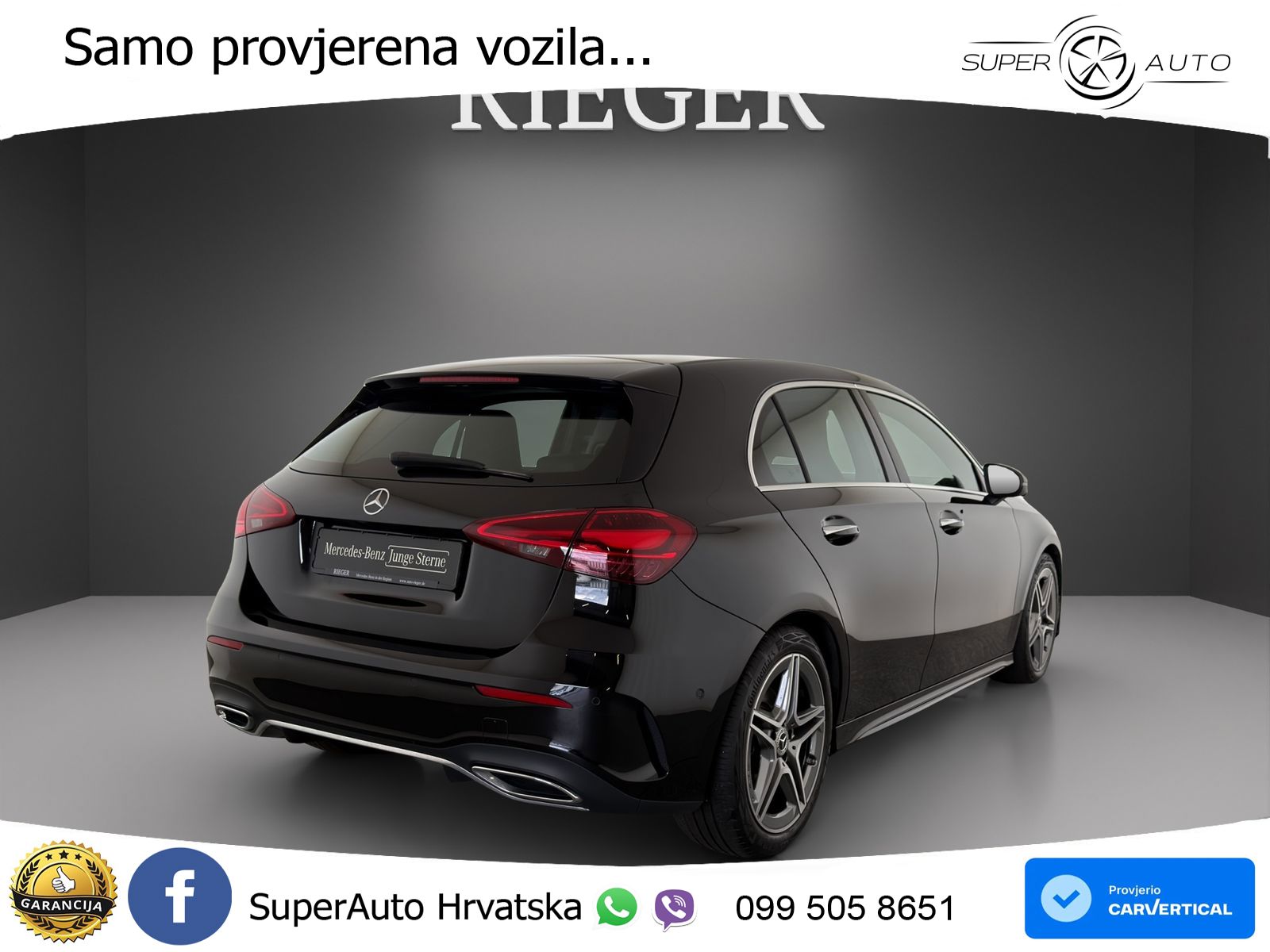 Mercedes-Benz A 220d 8G-DCT AMG LED+GR SJED+ACC