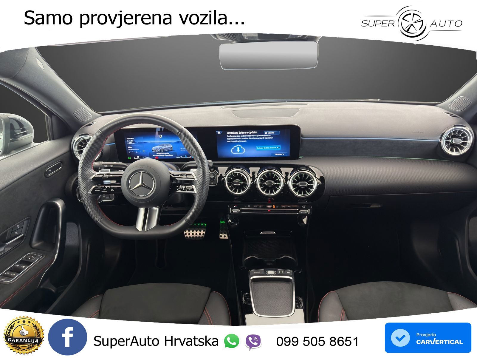 Mercedes-Benz A 220d 8G-DCT AMG LED+GR SJED+ACC