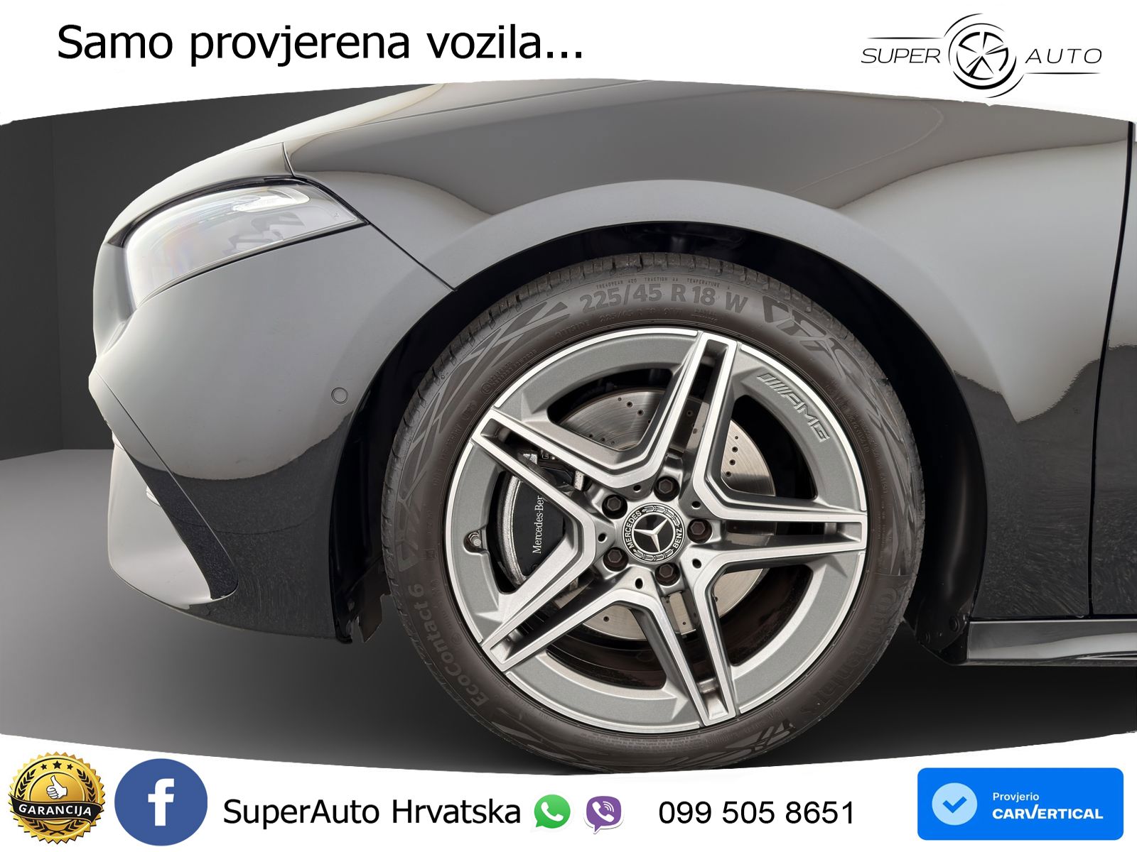 Mercedes-Benz A 220d 8G-DCT AMG LED+GR SJED+ACC