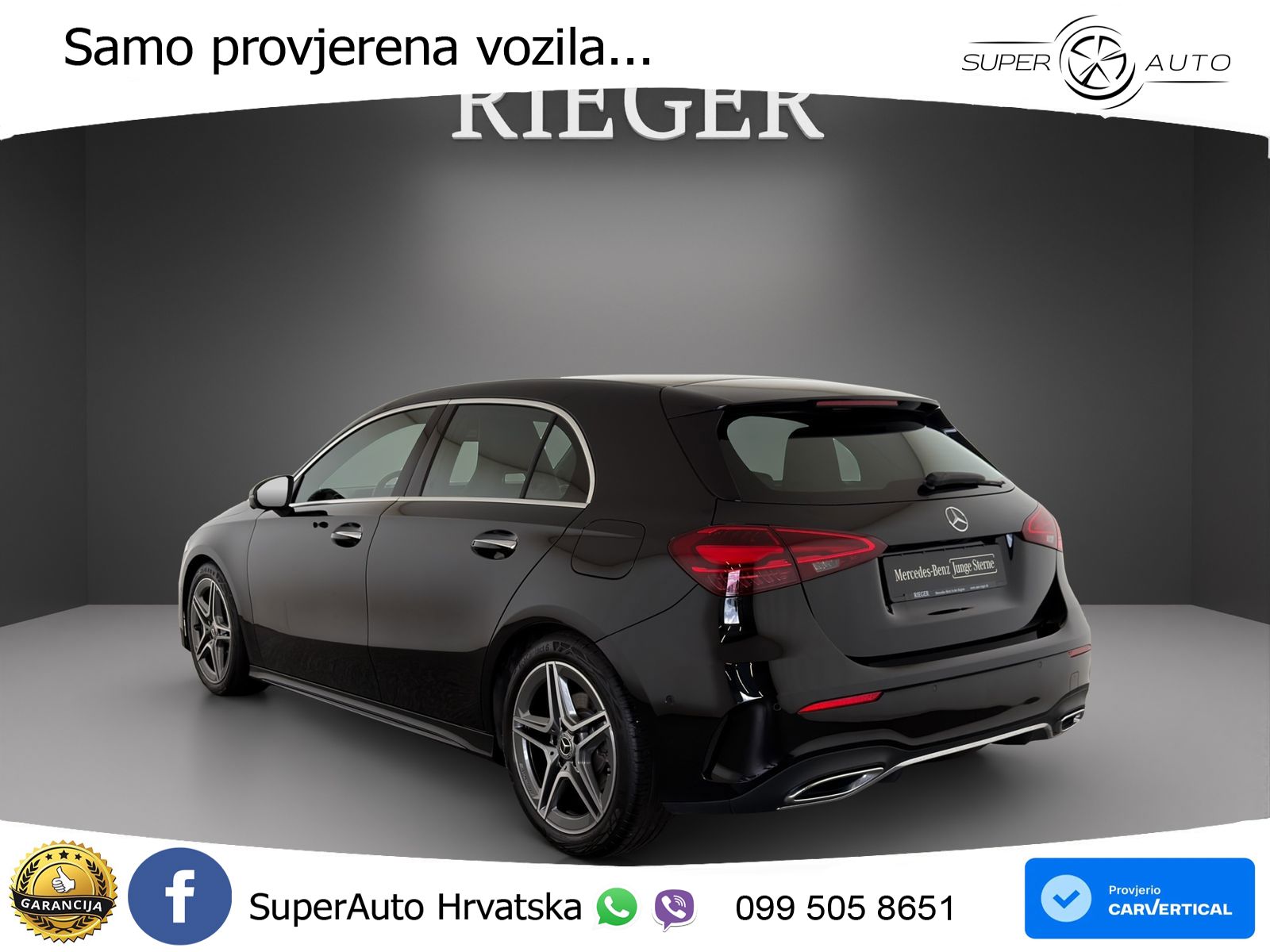 Mercedes-Benz A 220d 8G-DCT AMG LED+GR SJED+ACC