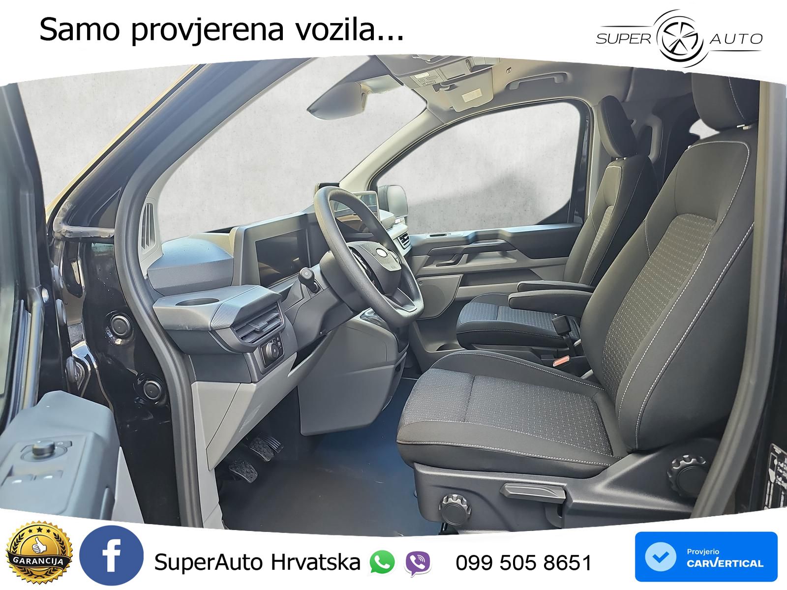 Ford Transit Custom Kasten DoKa 2.0 EB 320 L2H1 AHK 150 KS