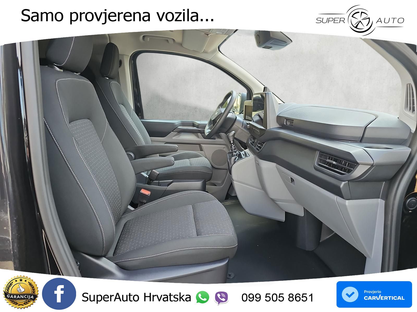 Ford Transit Custom Kasten DoKa 2.0 EB 320 L2H1 AHK 150 KS