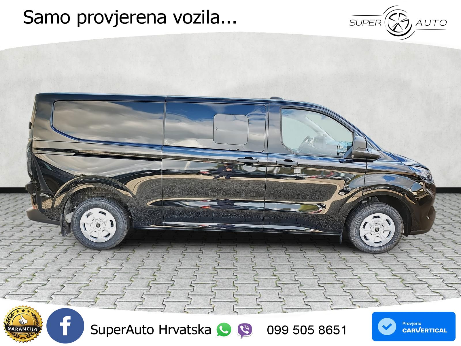Ford Transit Custom Kasten DoKa 2.0 EB 320 L2H1 AHK 150 KS