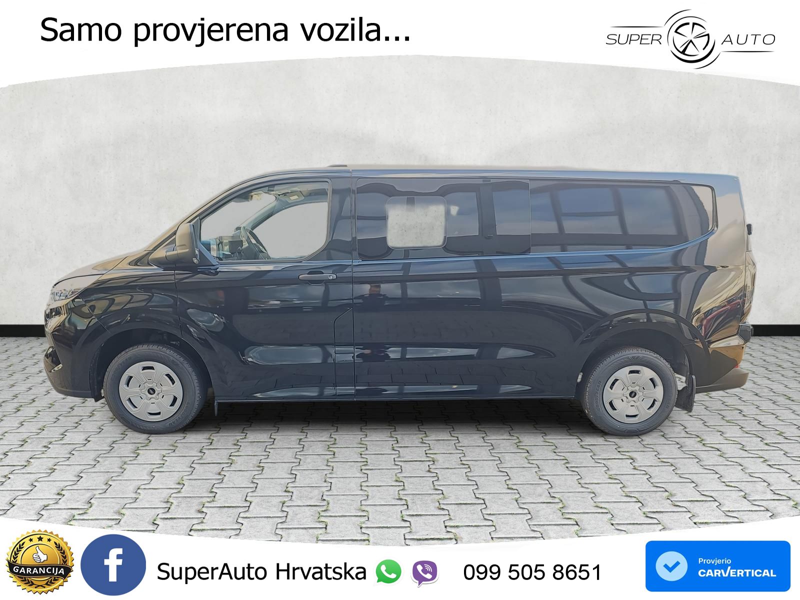 Ford Transit Custom Kasten DoKa 2.0 EB 320 L2H1 AHK 150 KS