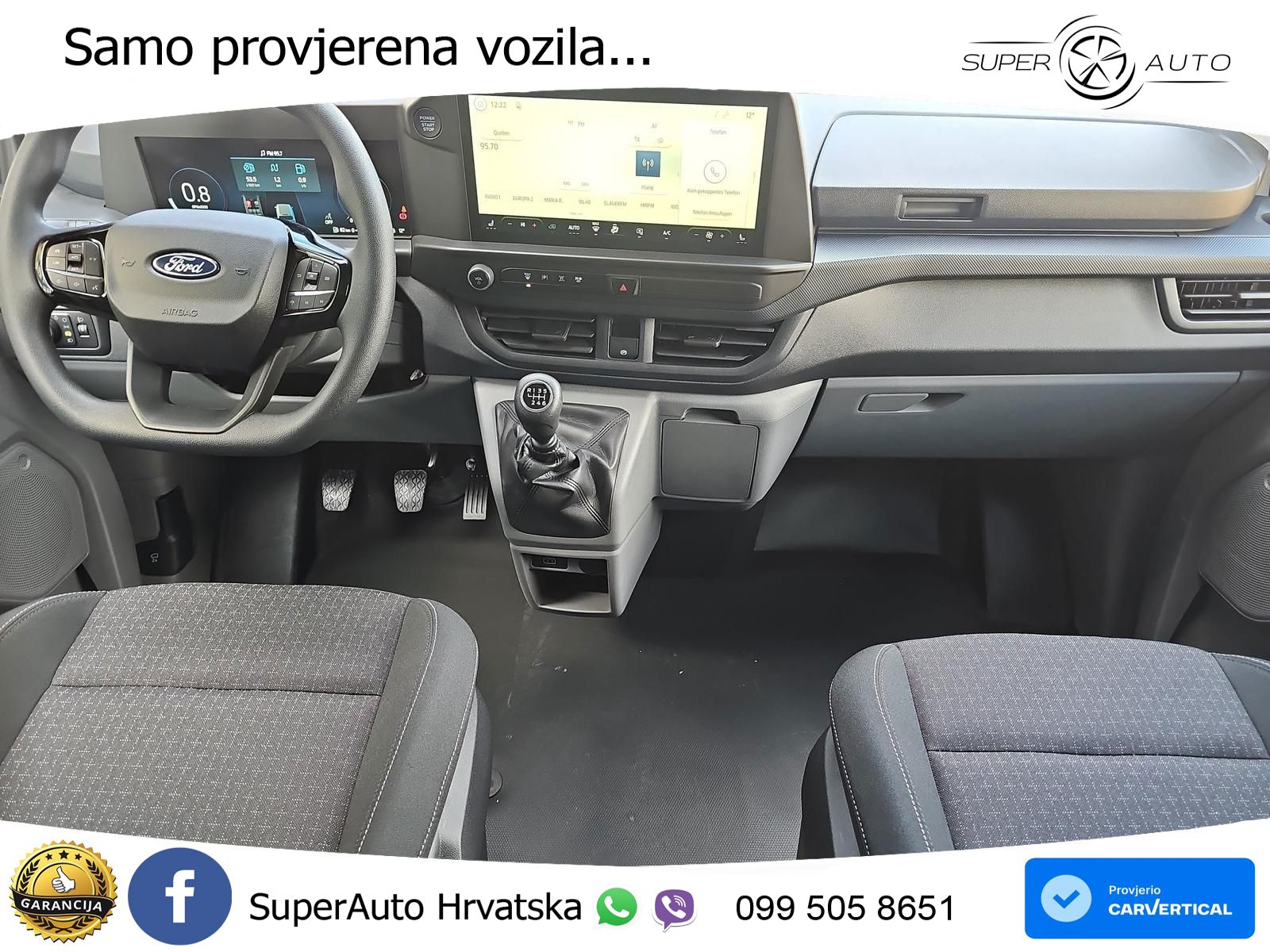 Ford Transit Custom Kasten DoKa 2.0 EB 320 L2H1 AHK 150 KS