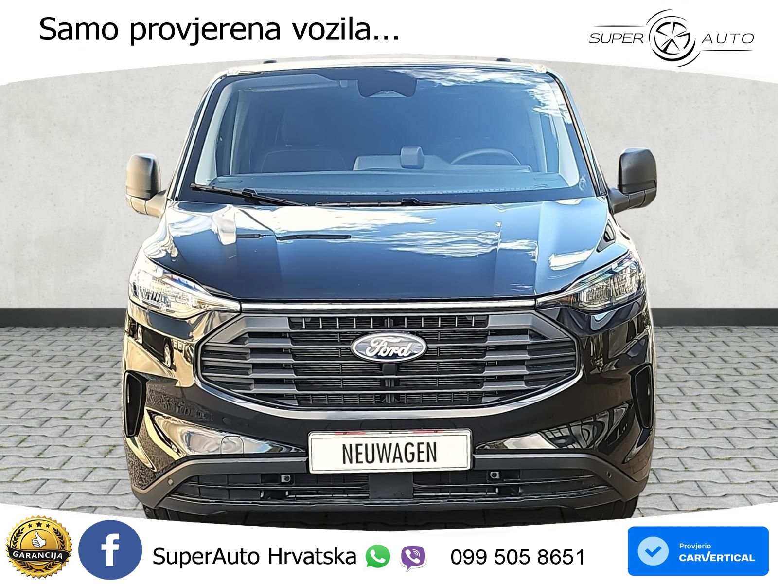 Ford Transit Custom Kasten DoKa 2.0 EB 320 L2H1 AHK 150 KS