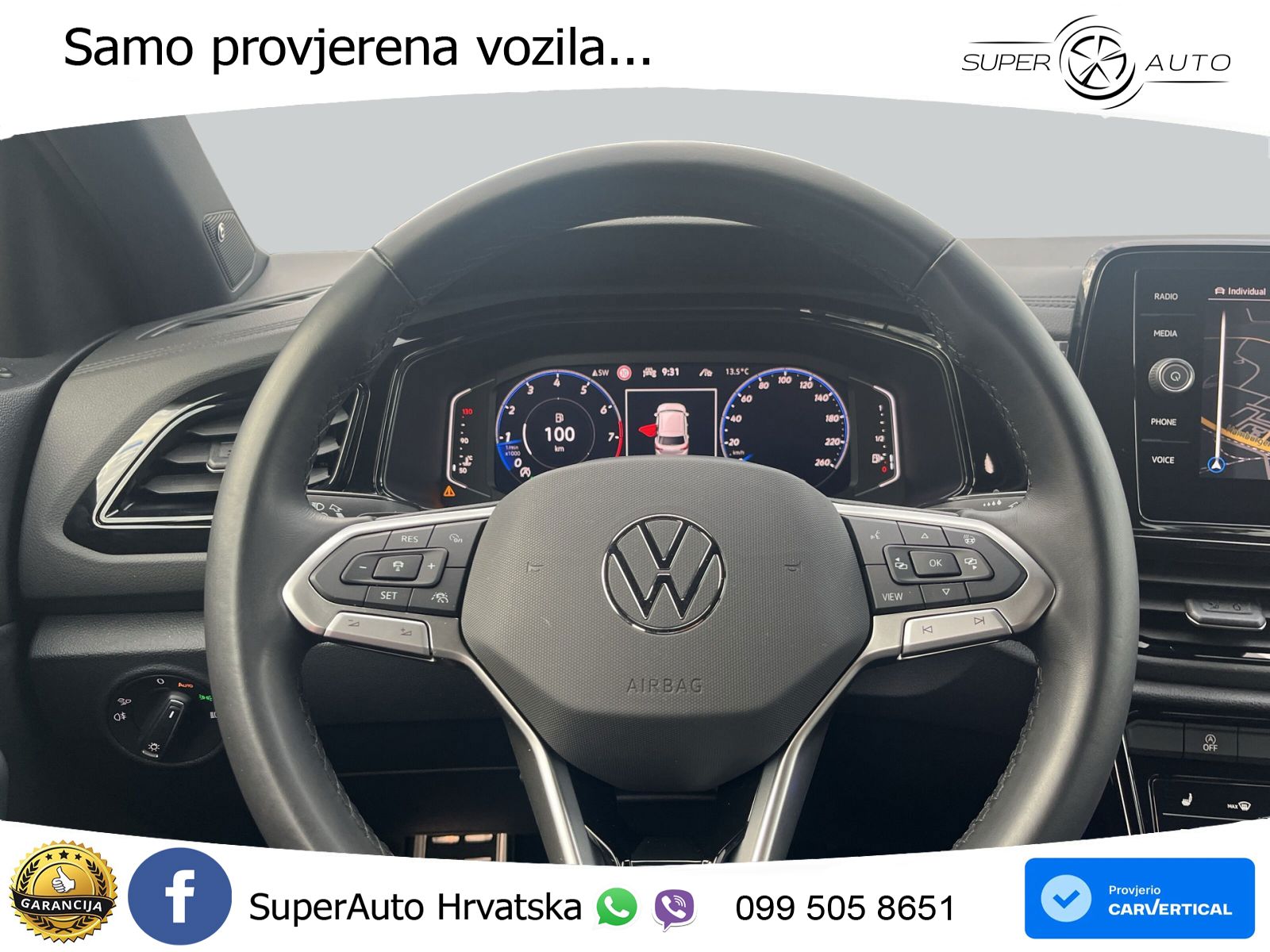 Volkswagen T-Roc 2.0 TSI (190 KS) 4M DSG R-Line MATRIX+GR SJED+KAM
