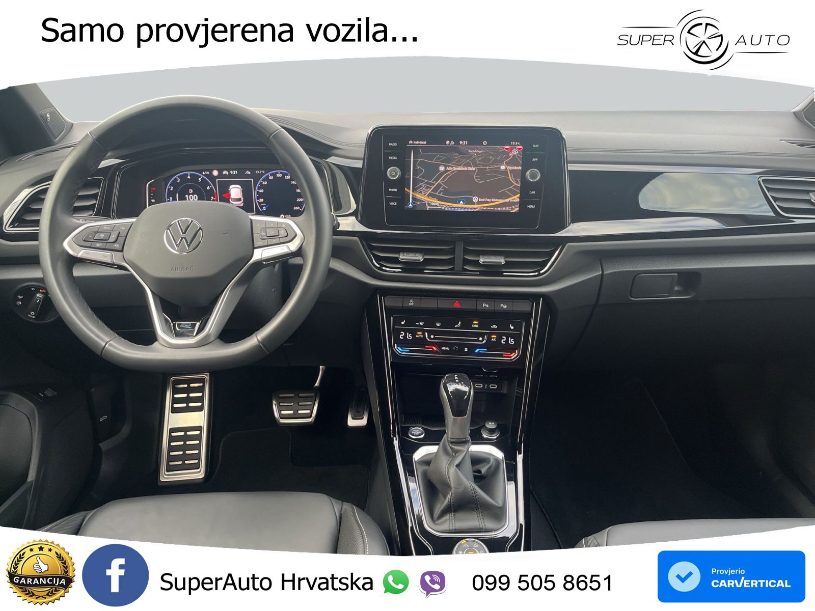 Volkswagen T-Roc 2.0 TSI (190 KS) 4M DSG R-Line MATRIX+GR SJED+KAM
