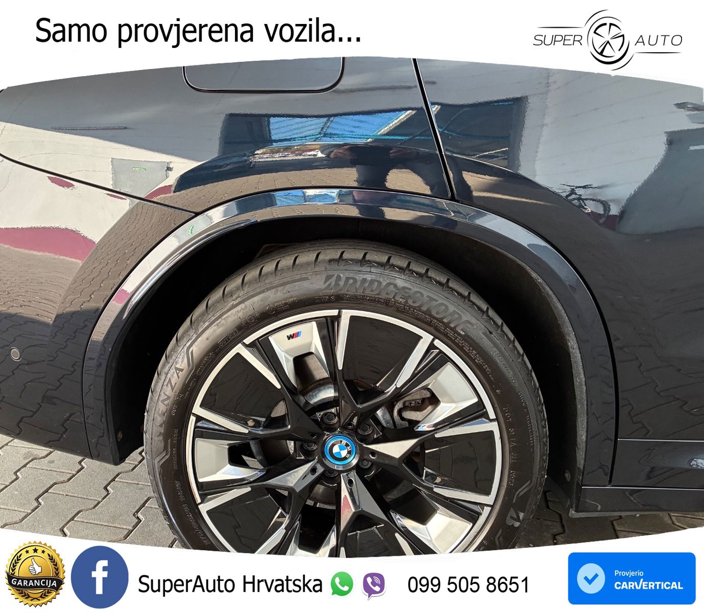 BMW iX3 80 kWh (286 KS) M Sport LED+GR SJED+ACC