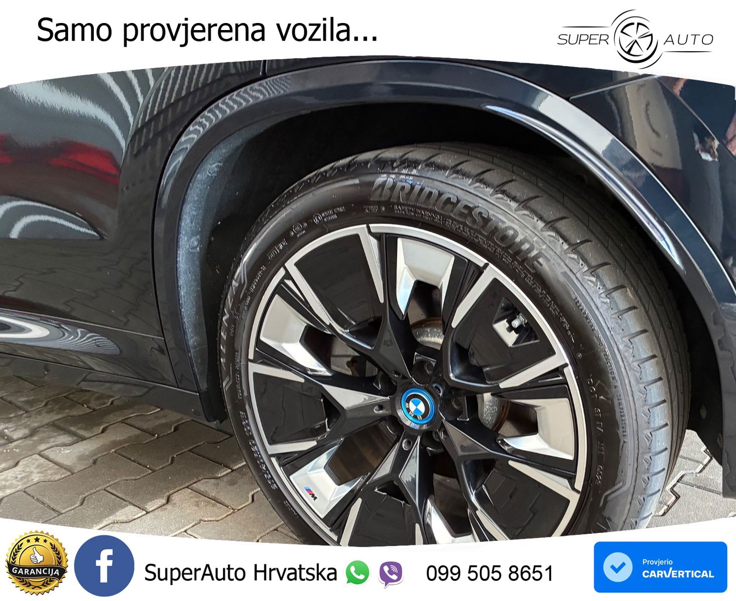 BMW iX3 80 kWh (286 KS) M Sport LED+GR SJED+ACC