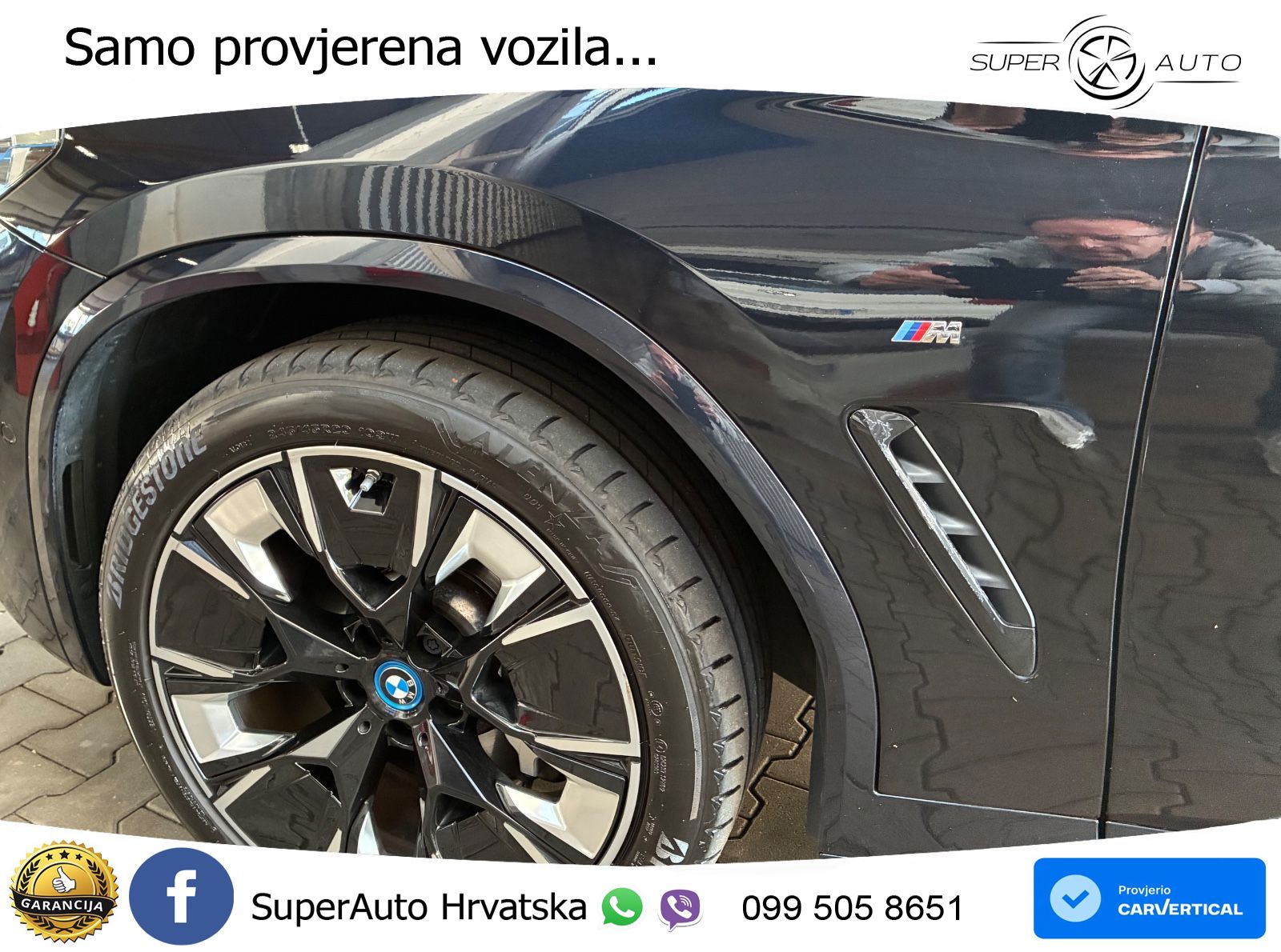 BMW iX3 80 kWh (286 KS) M Sport LED+GR SJED+ACC