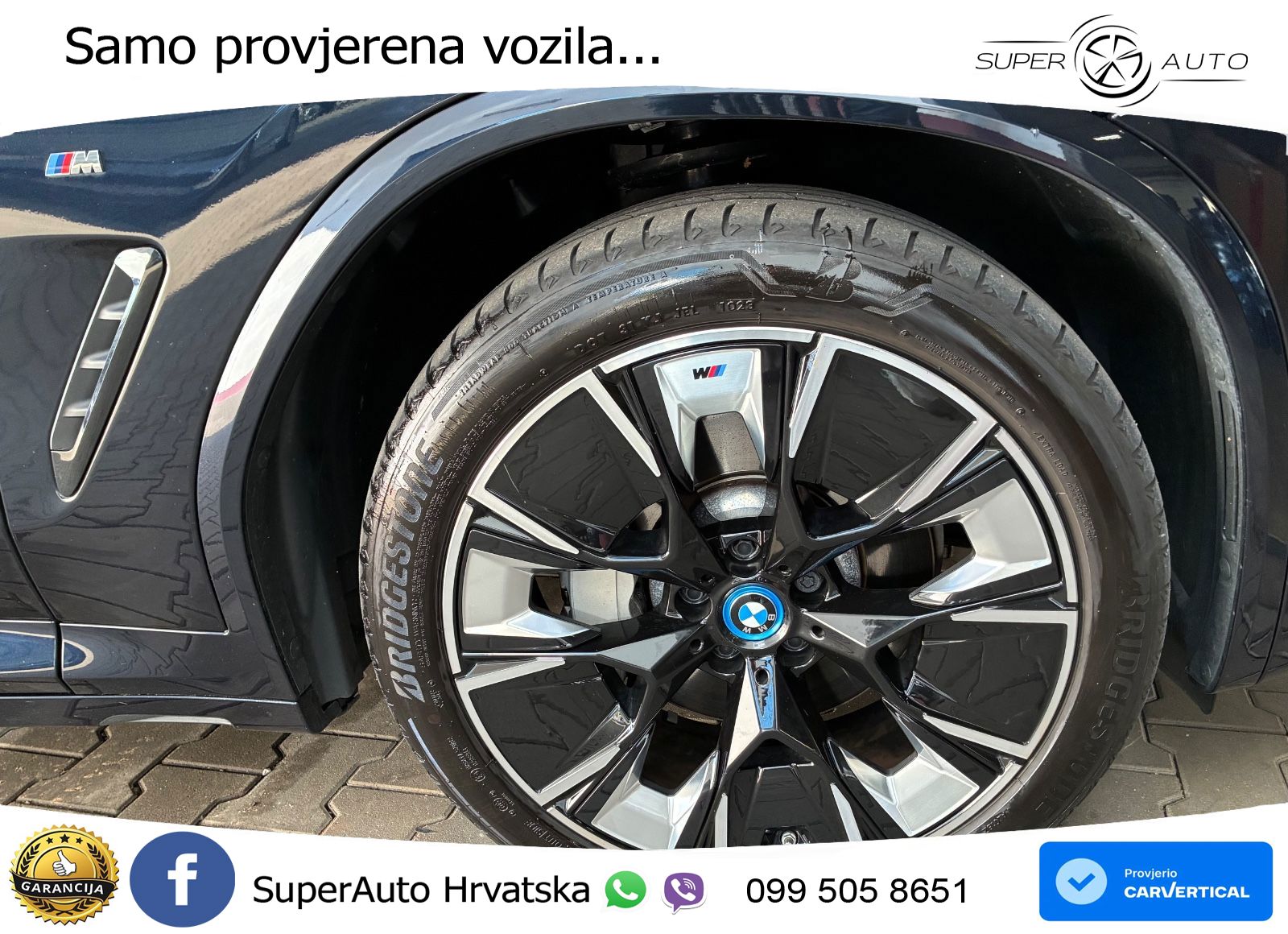 BMW iX3 80 kWh (286 KS) M Sport LED+GR SJED+ACC