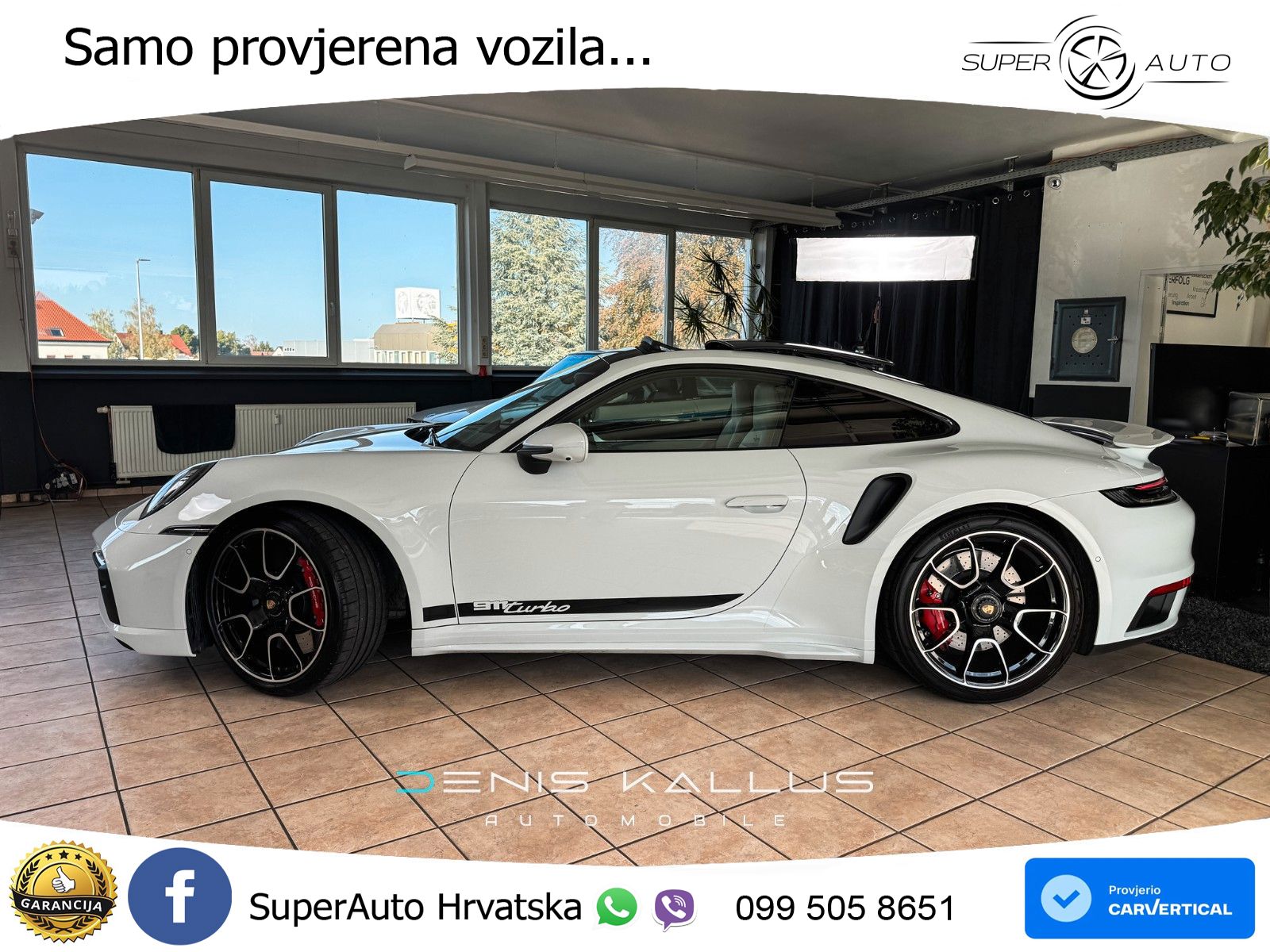 Porsche 911 Turbo 3.8 (580 KS) PDK MATRIX+GR SJED+KAM