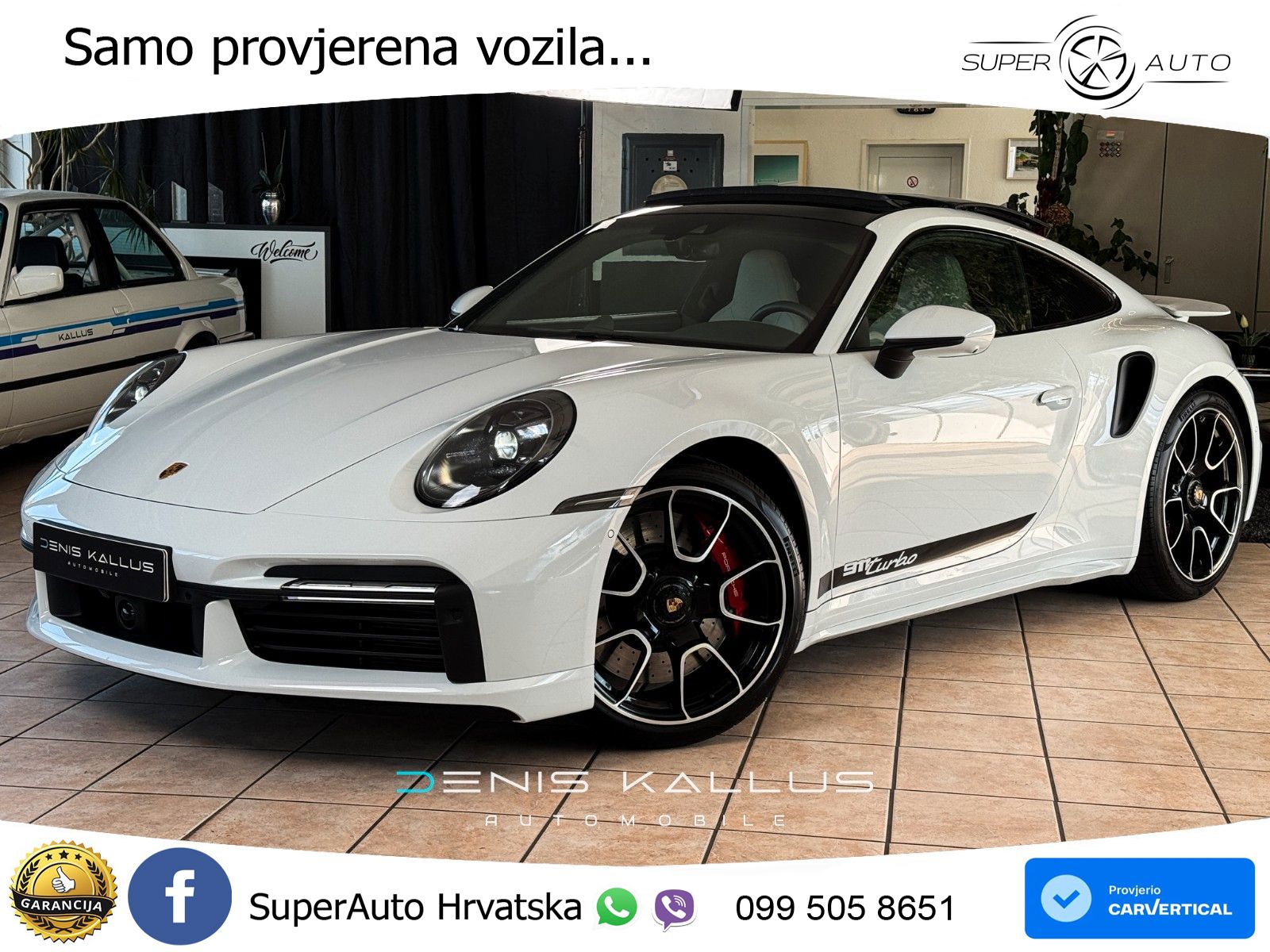 Porsche 911 Turbo 3.8 (580 KS) PDK MATRIX+GR SJED+KAM