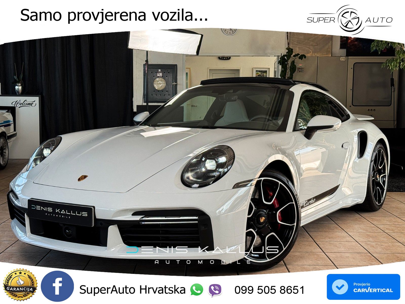 Porsche 911 Turbo 3.8 (580 KS) PDK MATRIX+GR SJED+KAM