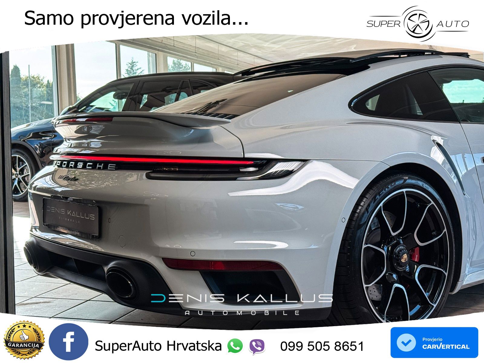 Porsche 911 Turbo 3.8 (580 KS) PDK MATRIX+GR SJED+KAM