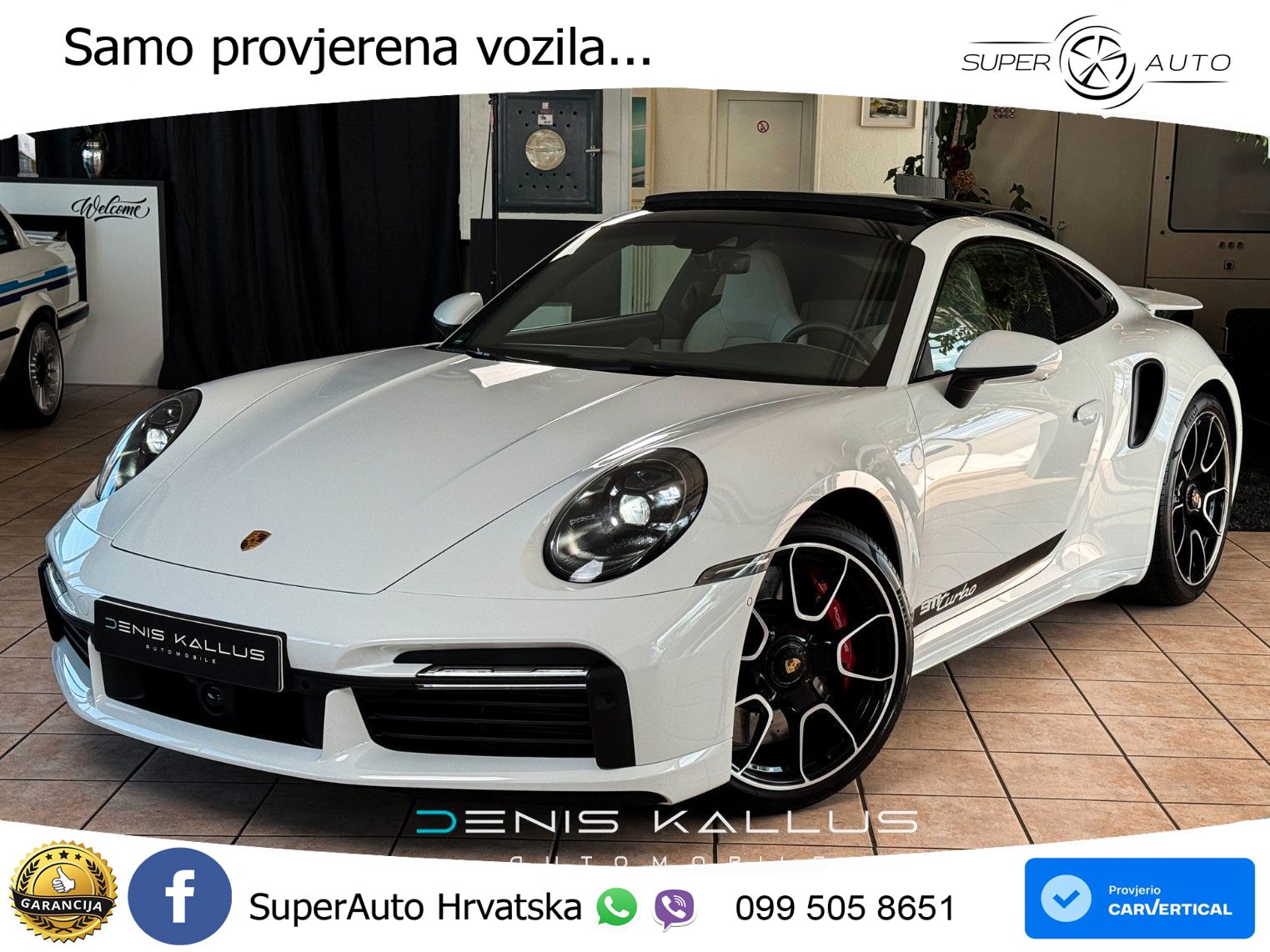 Porsche 911 Turbo 3.8 (580 KS) PDK MATRIX+GR SJED+KAM