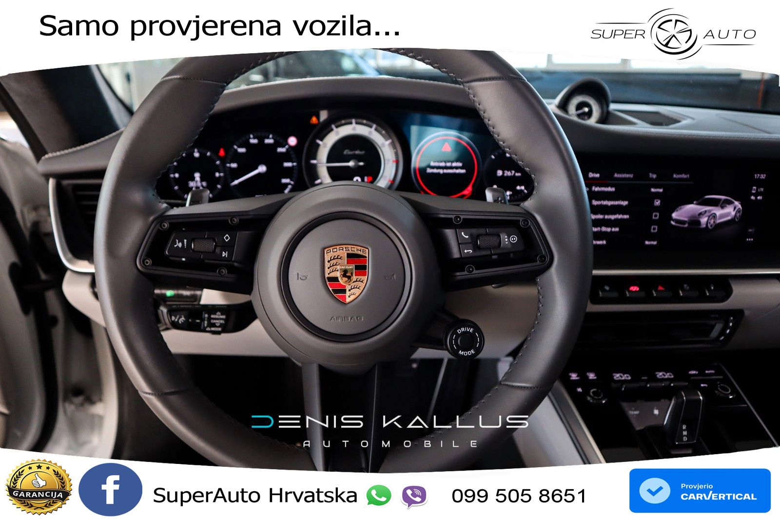 Porsche 911 Turbo 3.8 (580 KS) PDK MATRIX+GR SJED+KAM