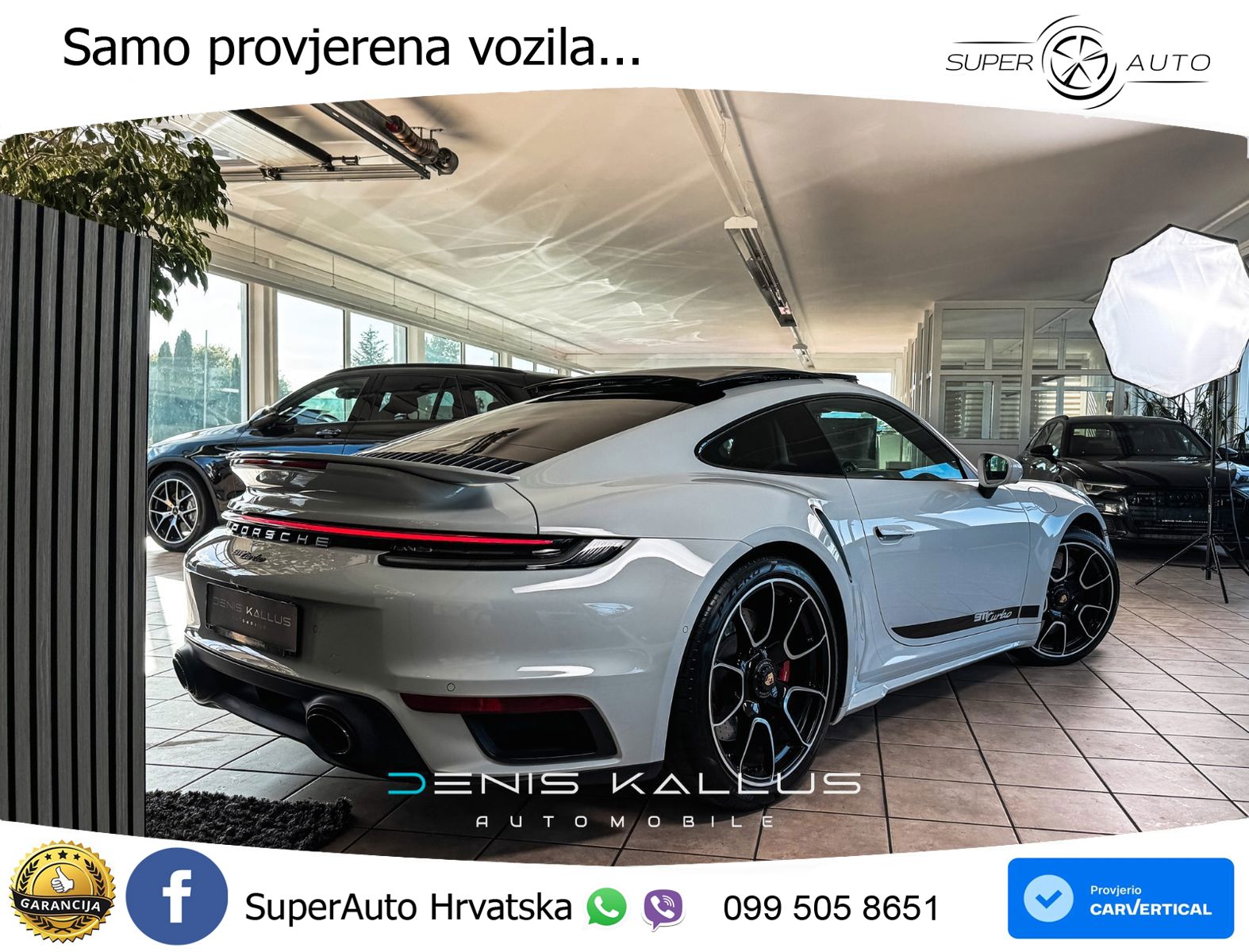 Porsche 911 Turbo 3.8 (580 KS) PDK MATRIX+GR SJED+KAM