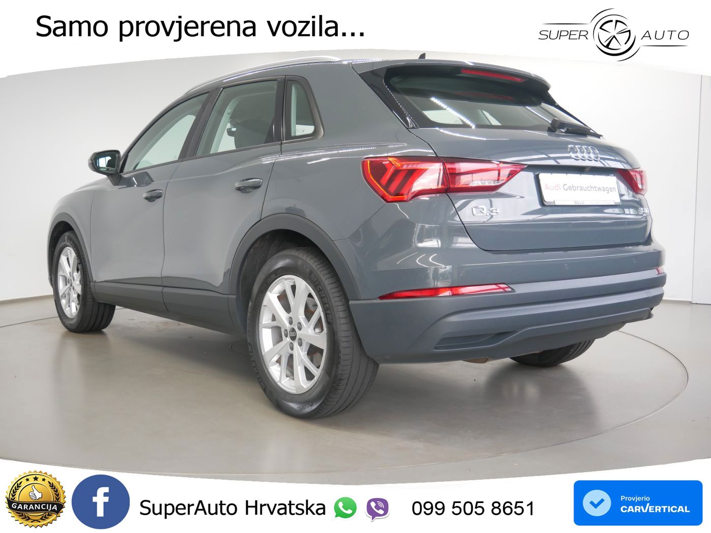 Audi Q3 35 TDI (150 KS) quattro S tronic LED+GR SJED+ACC