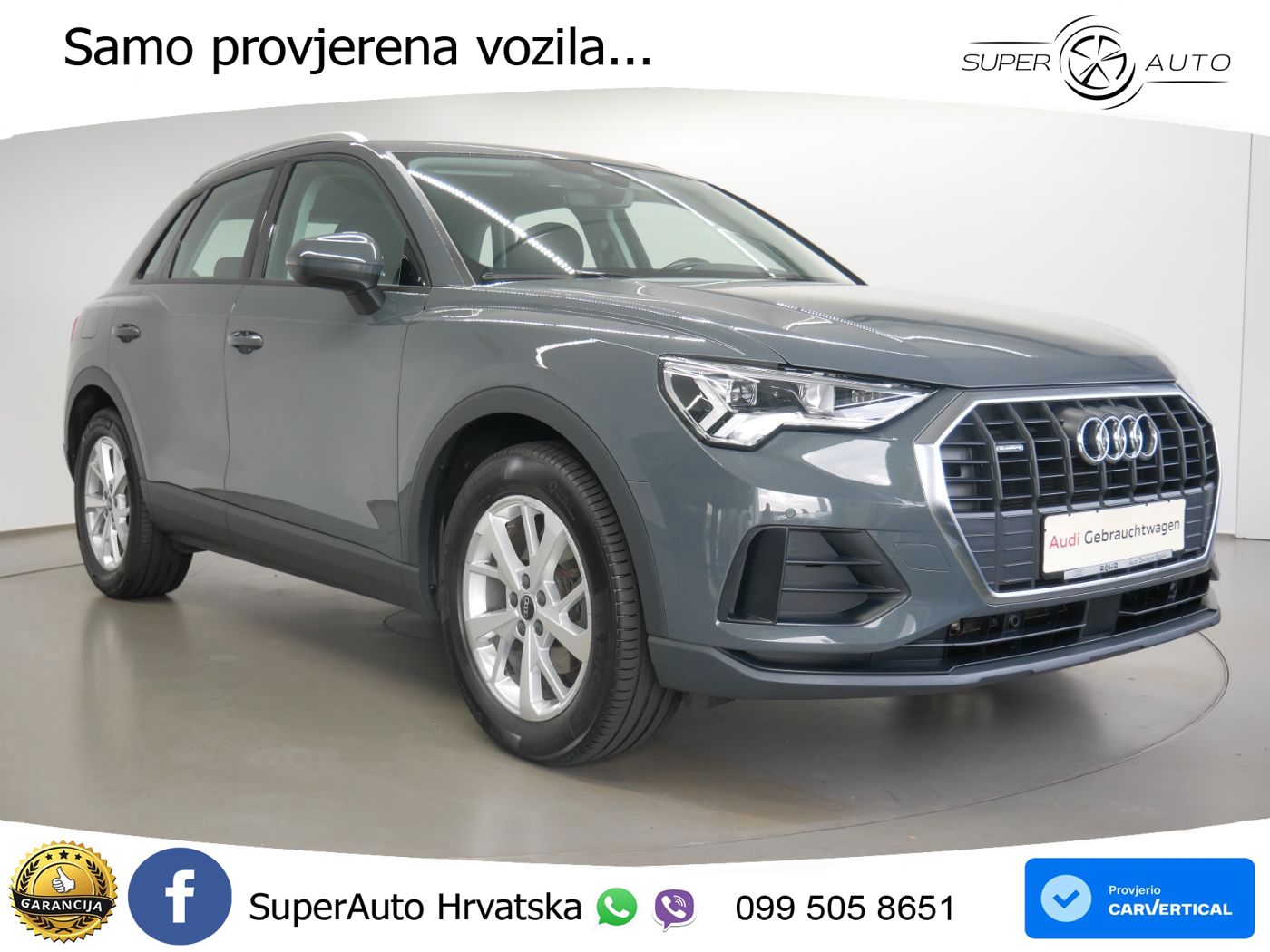 Audi Q3 35 TDI (150 KS) quattro S tronic LED+GR SJED+ACC