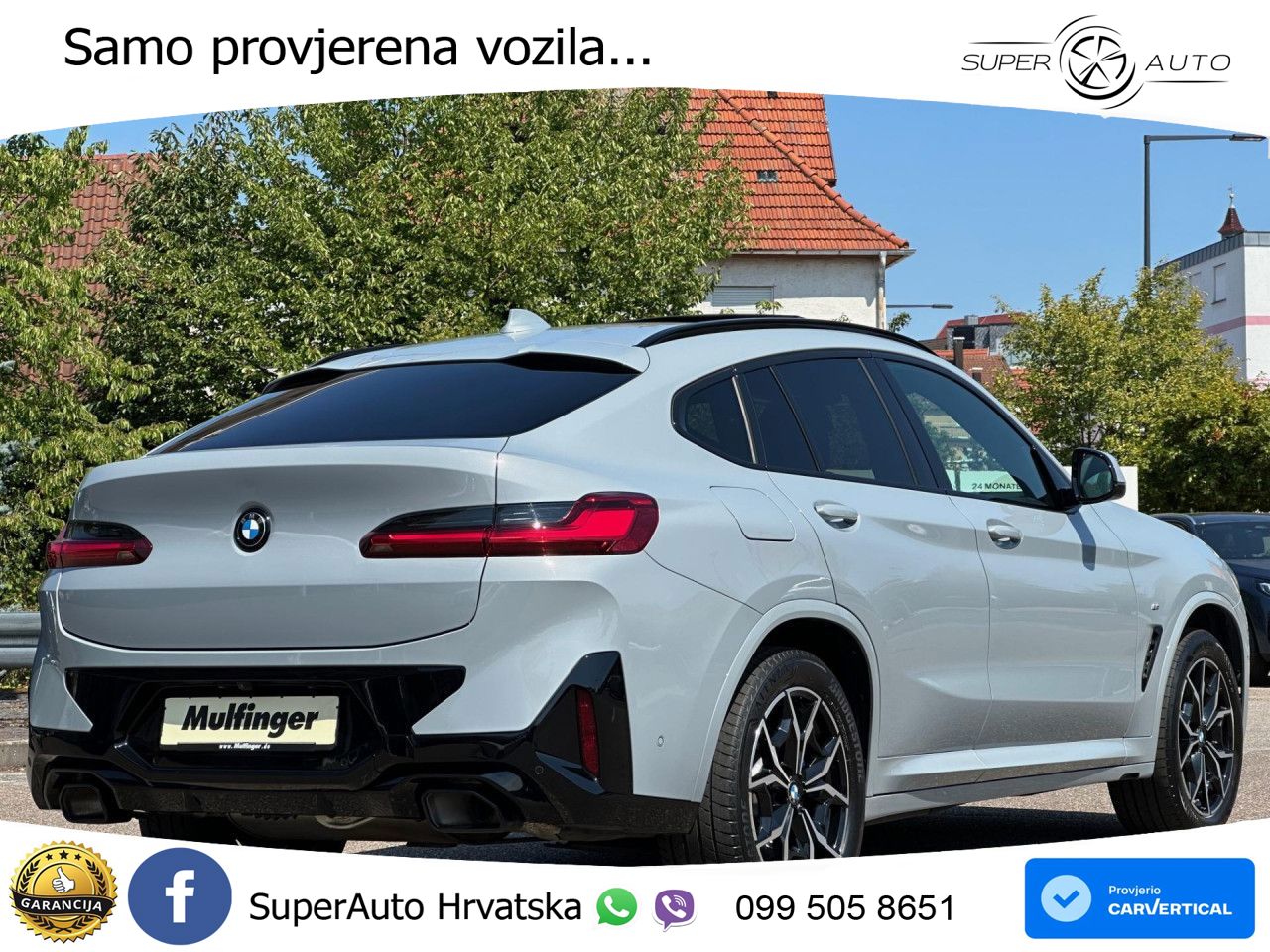 BMW X4 30d (286 KS) xDrive Steptronic M Sport LED+GR SJED+ACC