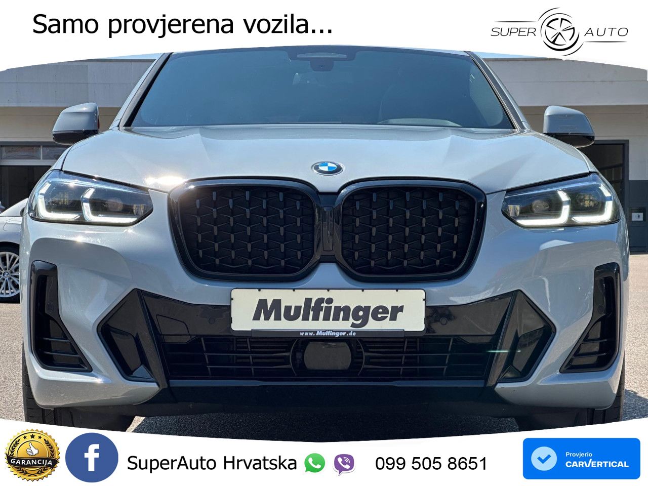 BMW X4 30d (286 KS) xDrive Steptronic M Sport LED+GR SJED+ACC