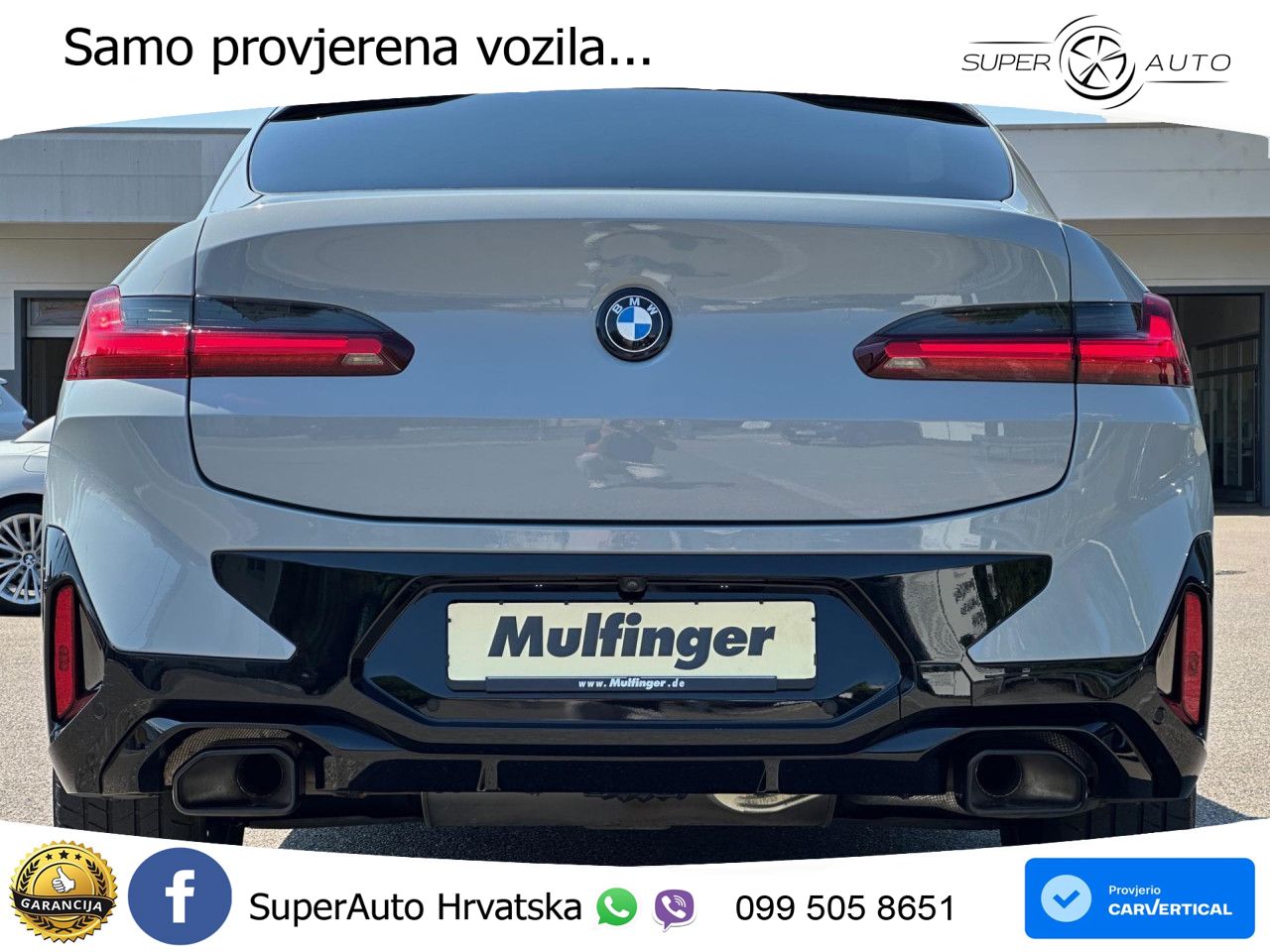 BMW X4 30d (286 KS) xDrive Steptronic M Sport LED+GR SJED+ACC