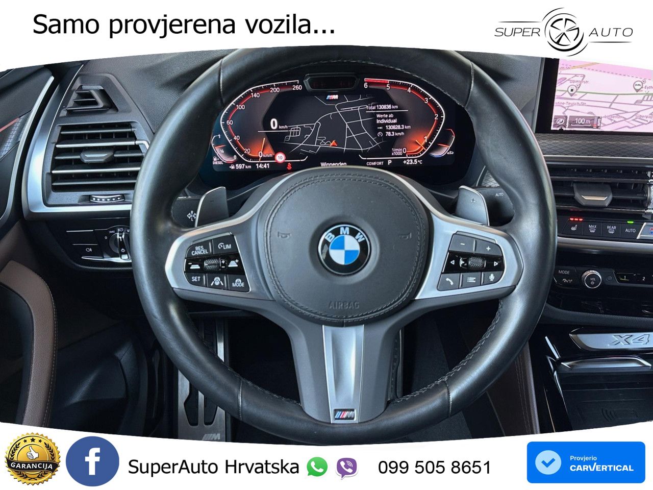 BMW X4 30d (286 KS) xDrive Steptronic M Sport LED+GR SJED+ACC