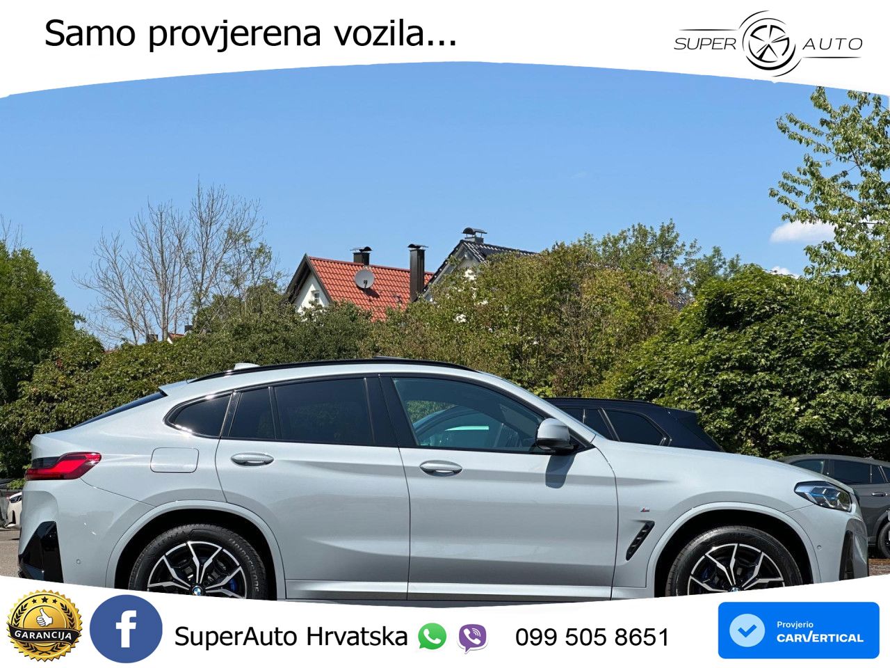 BMW X4 30d (286 KS) xDrive Steptronic M Sport LED+GR SJED+ACC