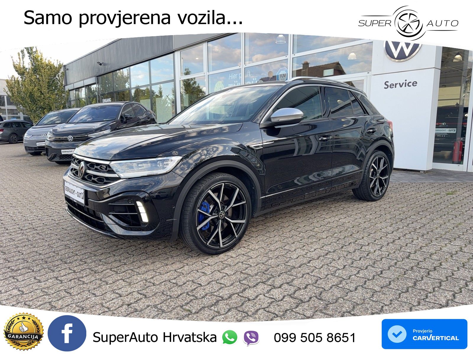 Volkswagen T-Roc I R 2.0 TSI (300 KS) OPF 4M DSG LED+GR SJED+ACC