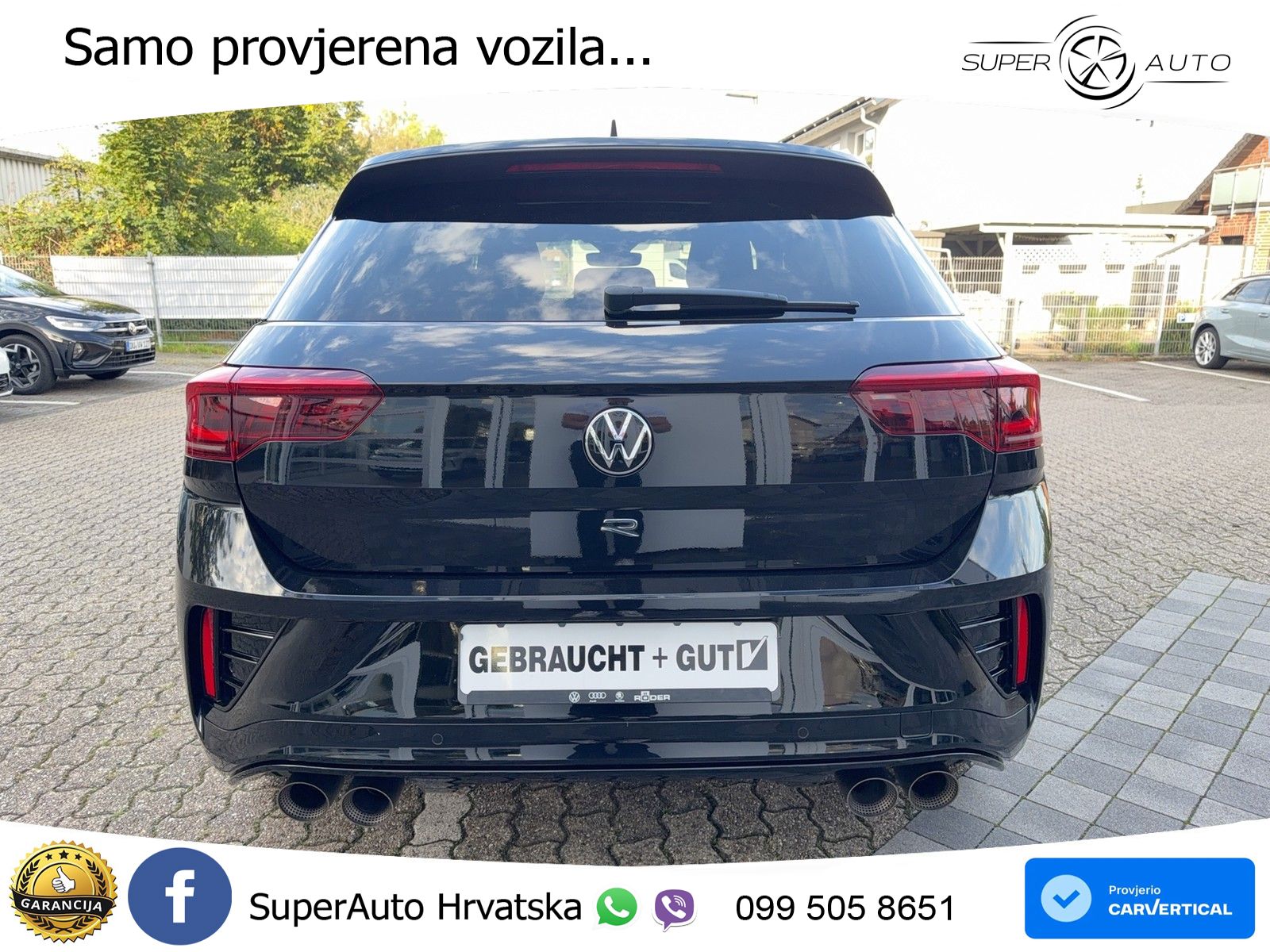 Volkswagen T-Roc I R 2.0 TSI (300 KS) OPF 4M DSG LED+GR SJED+ACC