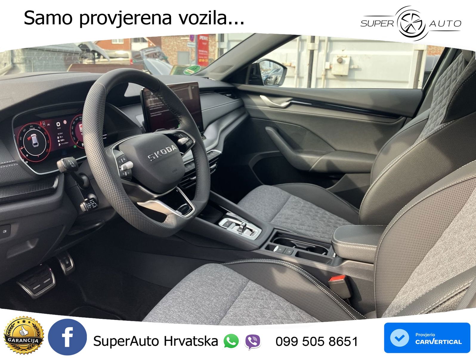 Škoda Octavia Combi 2.0 TDI (150 KS) DSG SportLine LED+GR SJED+ACC