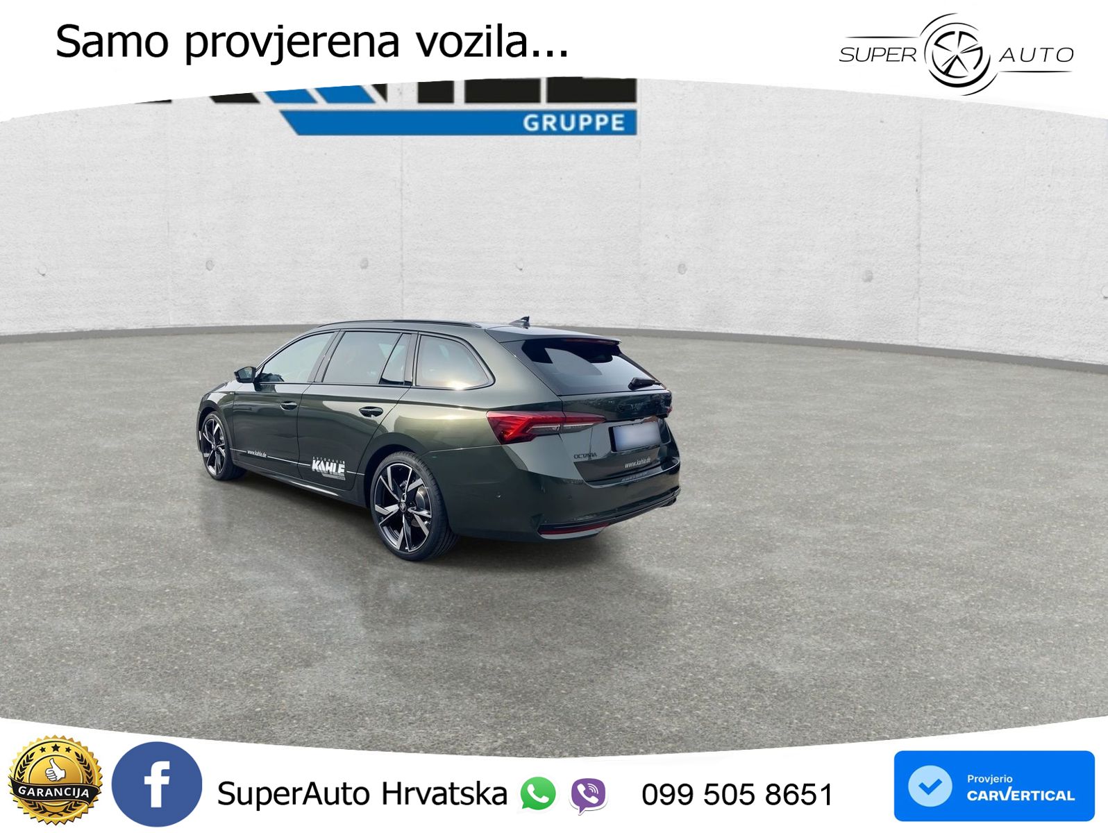 Škoda Octavia Combi 2.0 TDI (150 KS) DSG SportLine LED+GR SJED+ACC