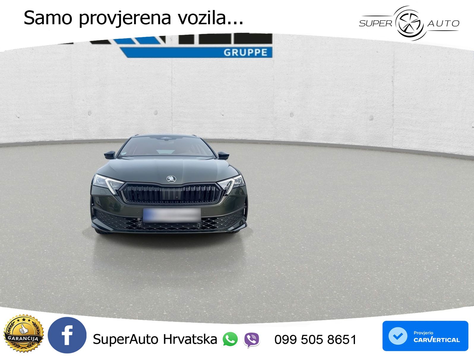 Škoda Octavia Combi 2.0 TDI (150 KS) DSG SportLine LED+GR SJED+ACC