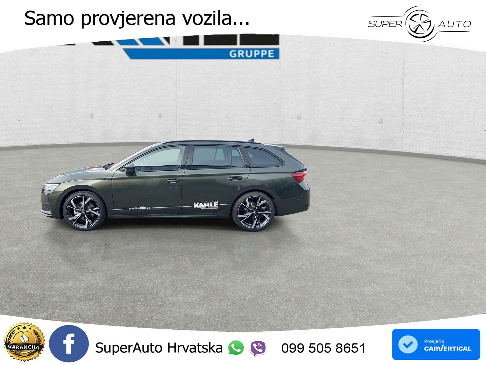 Škoda Octavia Combi 2.0 TDI (150 KS) DSG SportLine LED+GR SJED+ACC