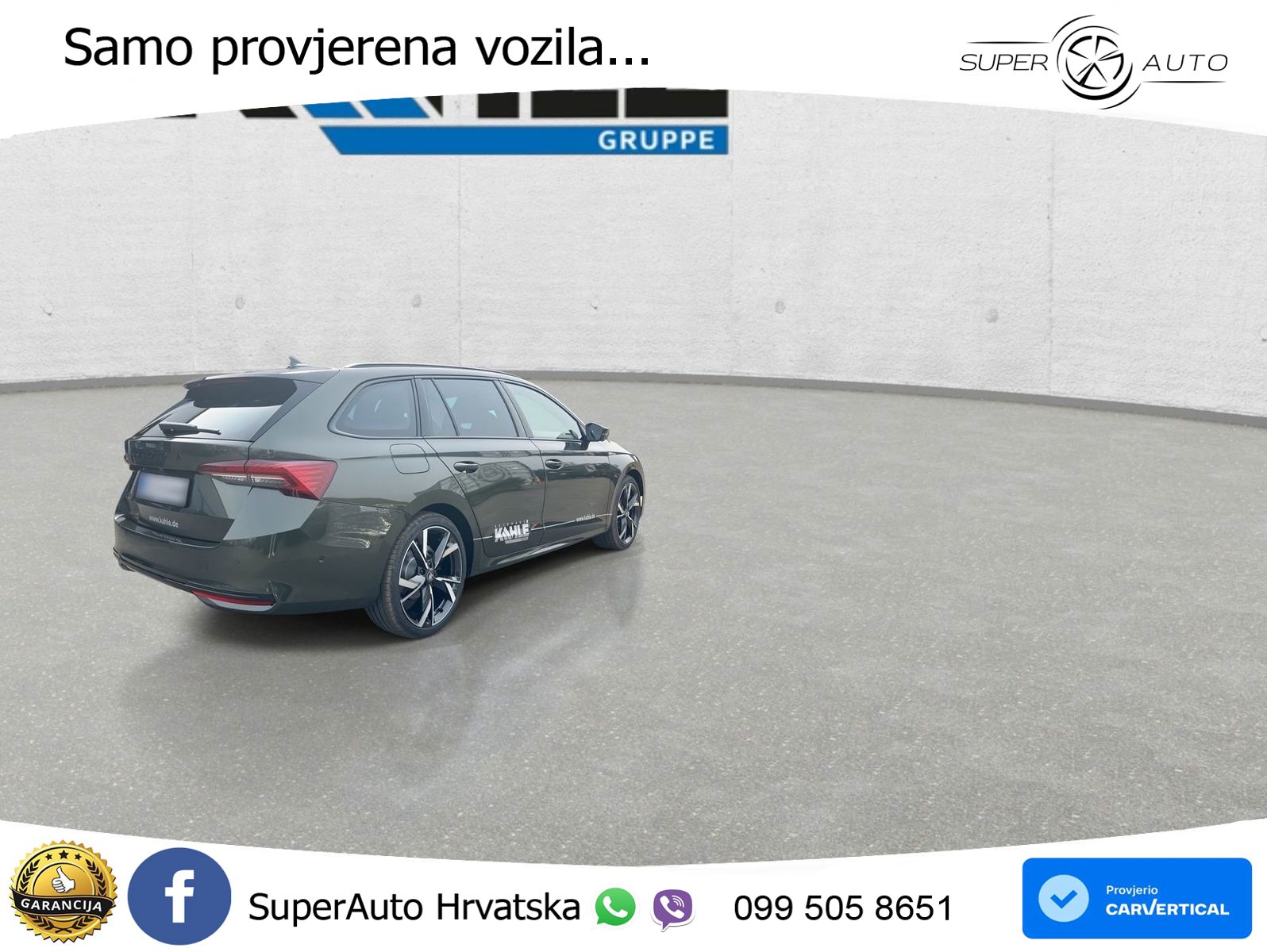 Škoda Octavia Combi 2.0 TDI (150 KS) DSG SportLine LED+GR SJED+ACC