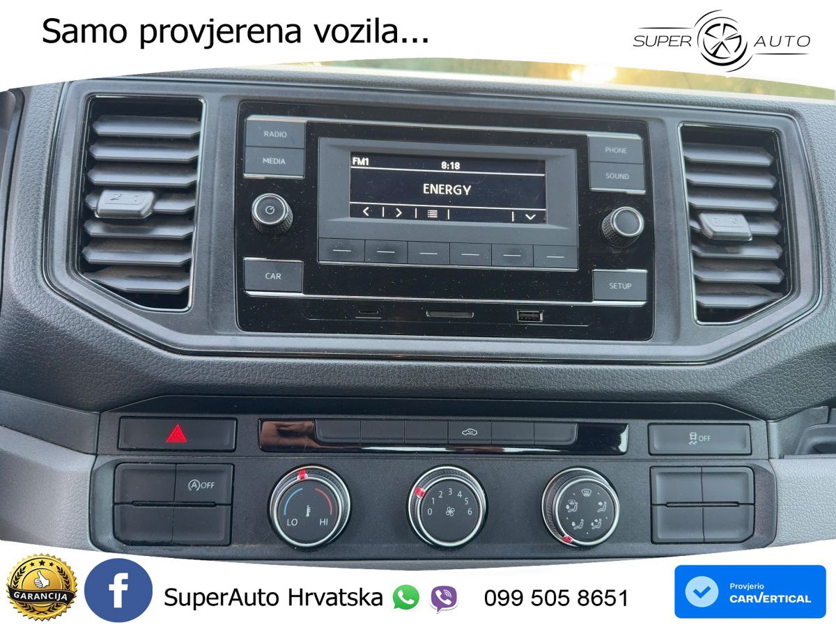 Volkswagen Crafter 35 2.0 TDI Pritsche DOKA L2 FWD AZV 140 KS