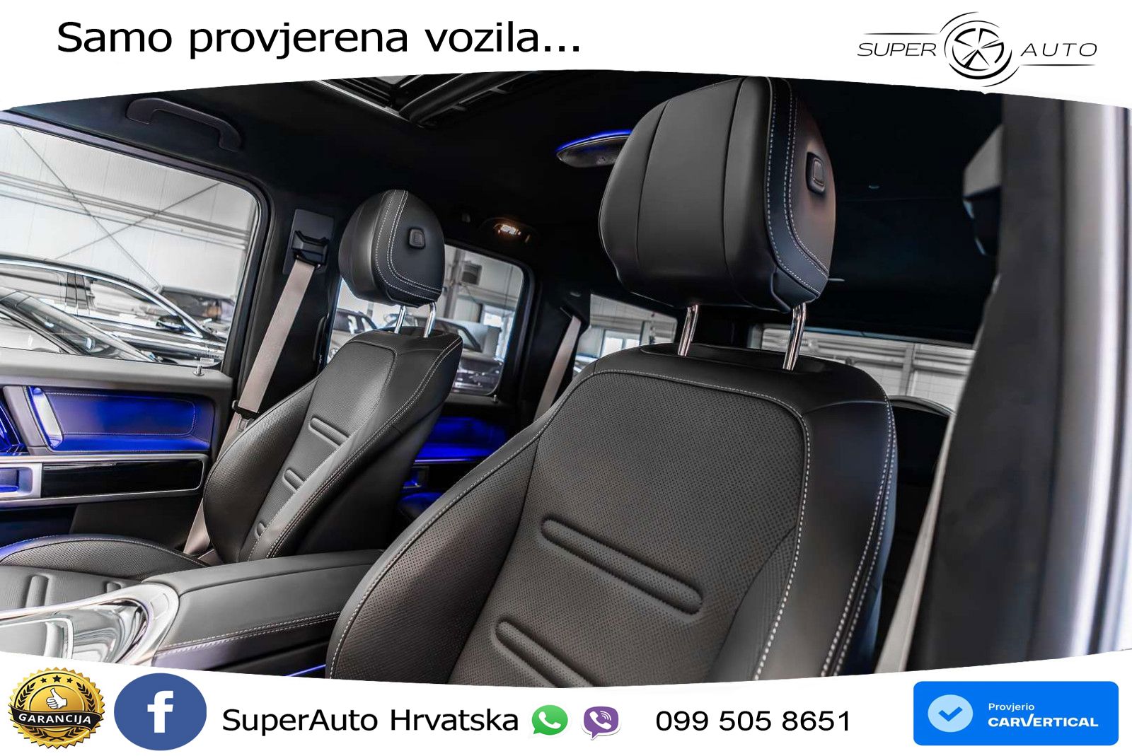 Mercedes G 450d Long (367 KS) 4MATIC 9G-TRONIC AMG LED+GR SJED+ACC